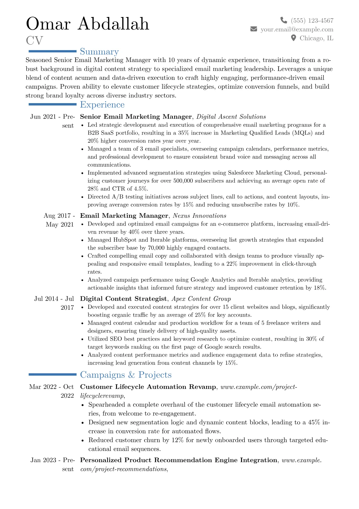 Career changer version - Page 1