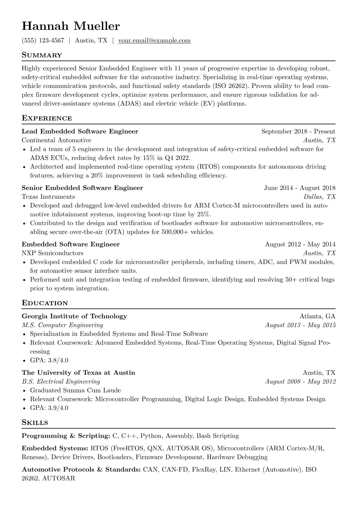 Automotive Specialist version - Page 1
