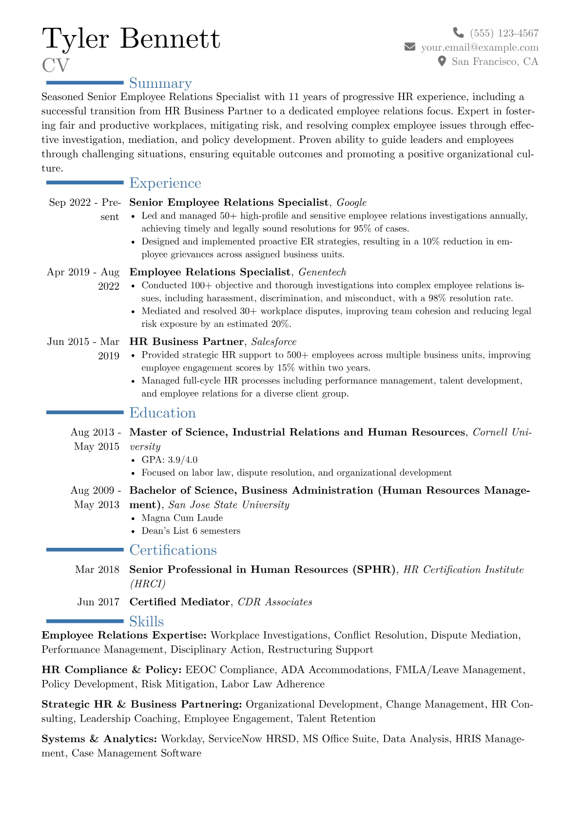 Career changer version - Page 1