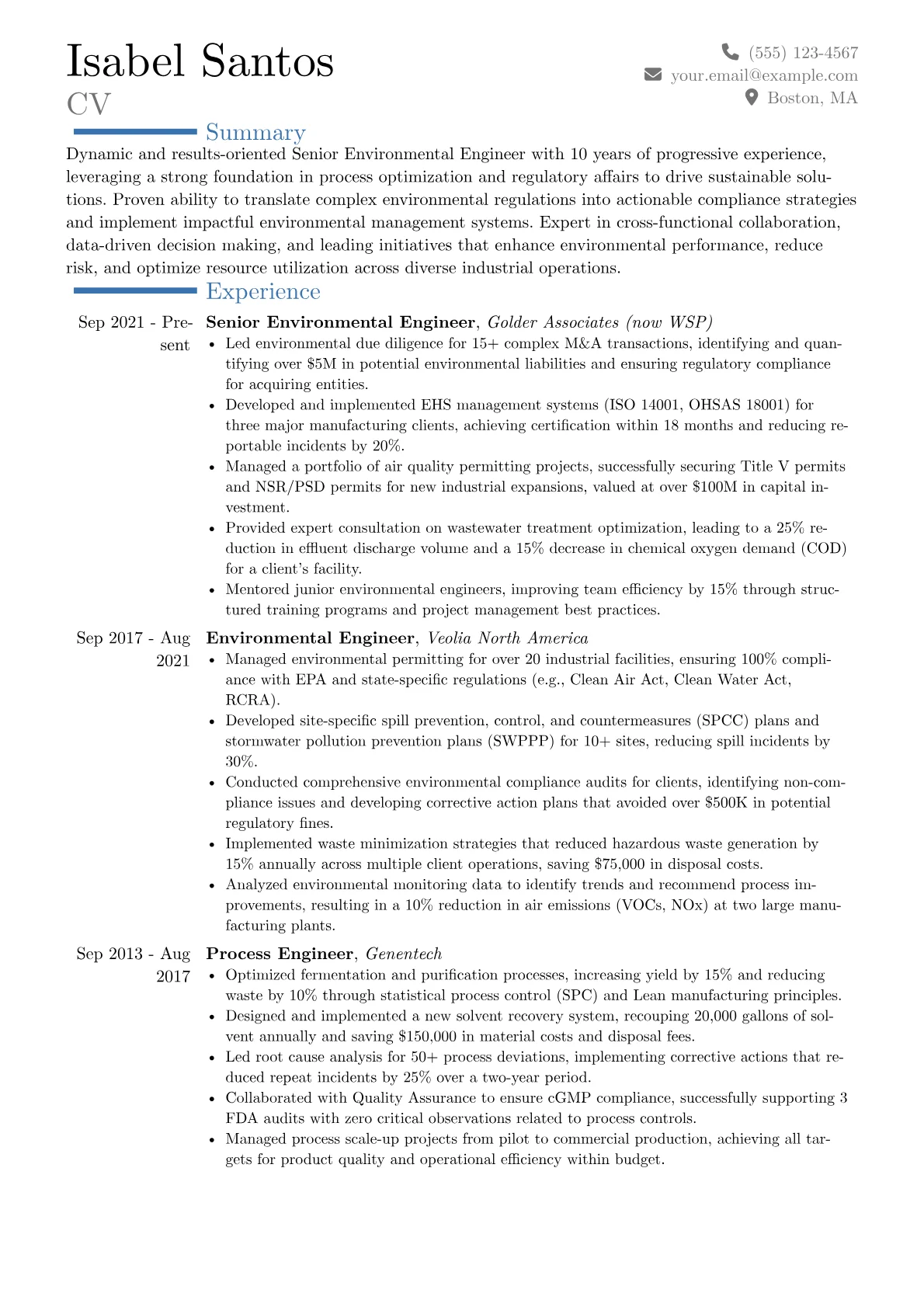 Career changer version - Page 1