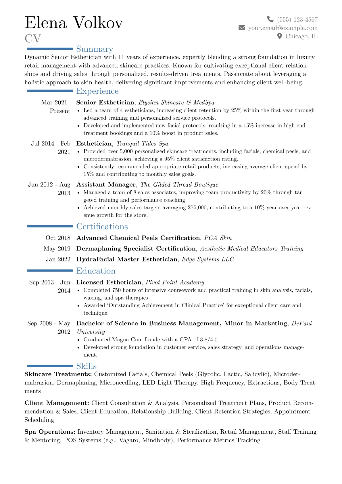 Career changer version - Page 1