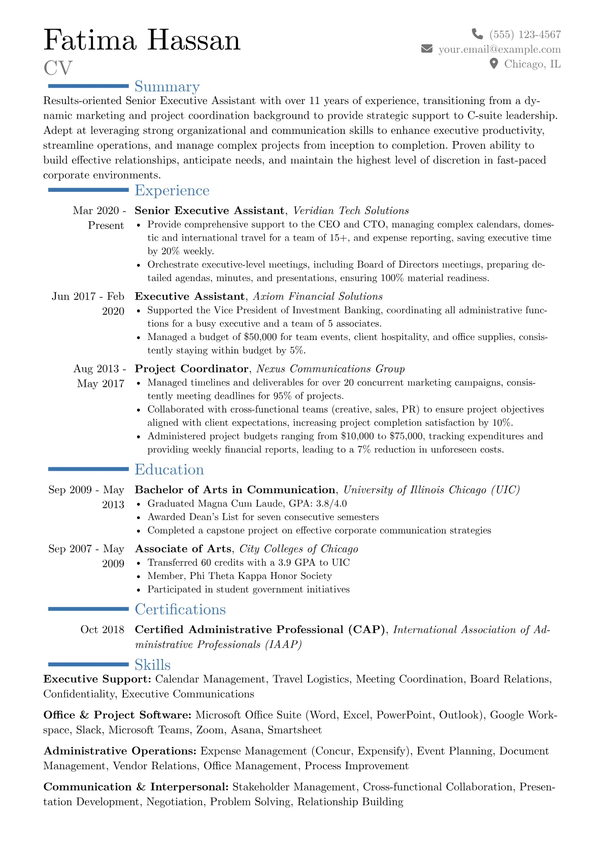 Career changer version - Page 1