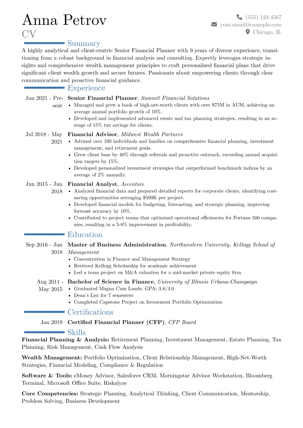 Career changer version - Page 1