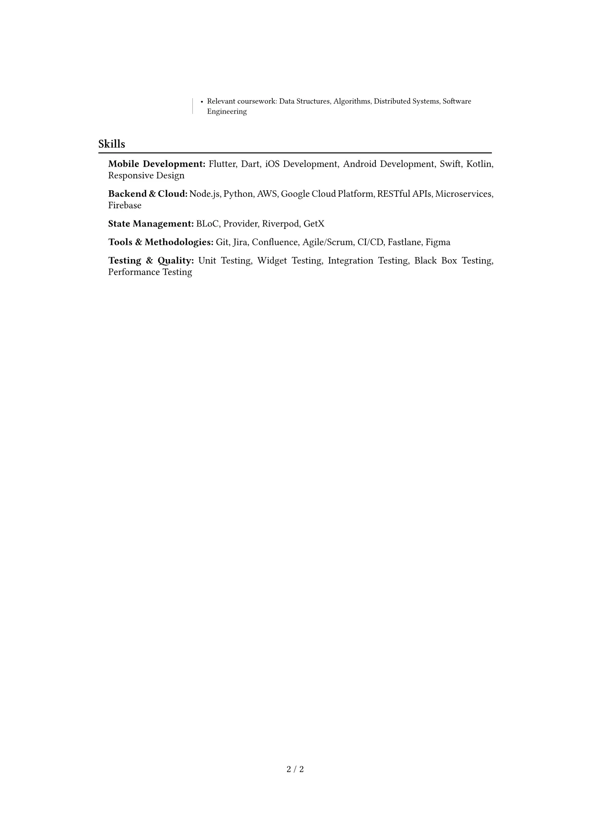 Career changer version - Page 2