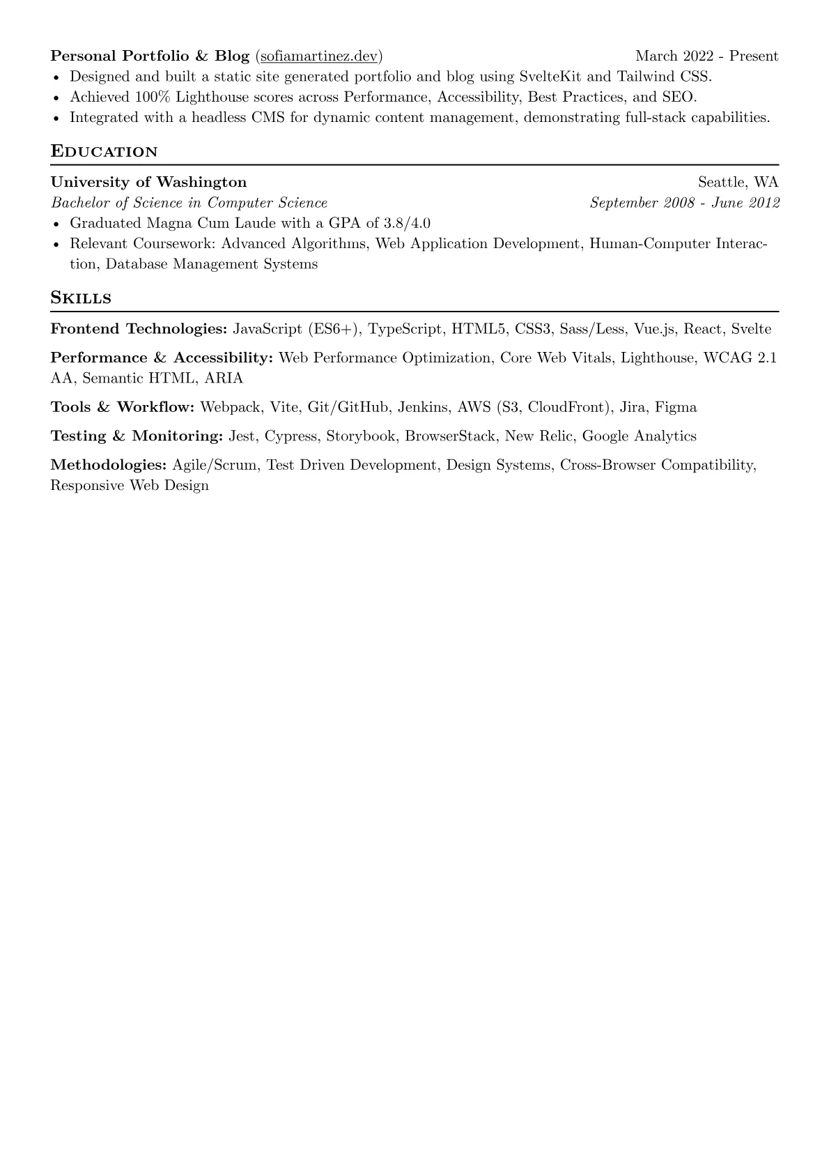 Senior Front End version - Page 2