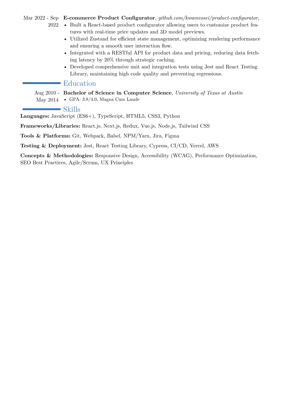 Career changer version - Page 2