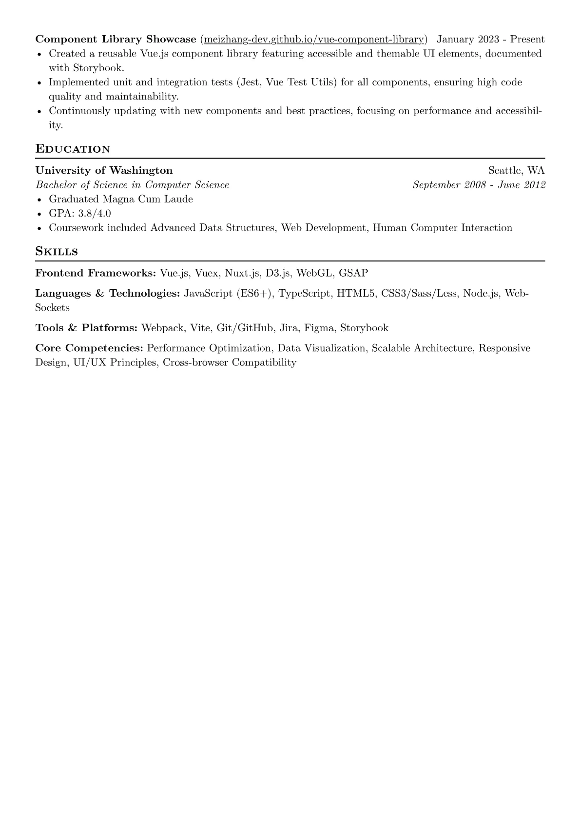 Senior Frontend version - Page 2