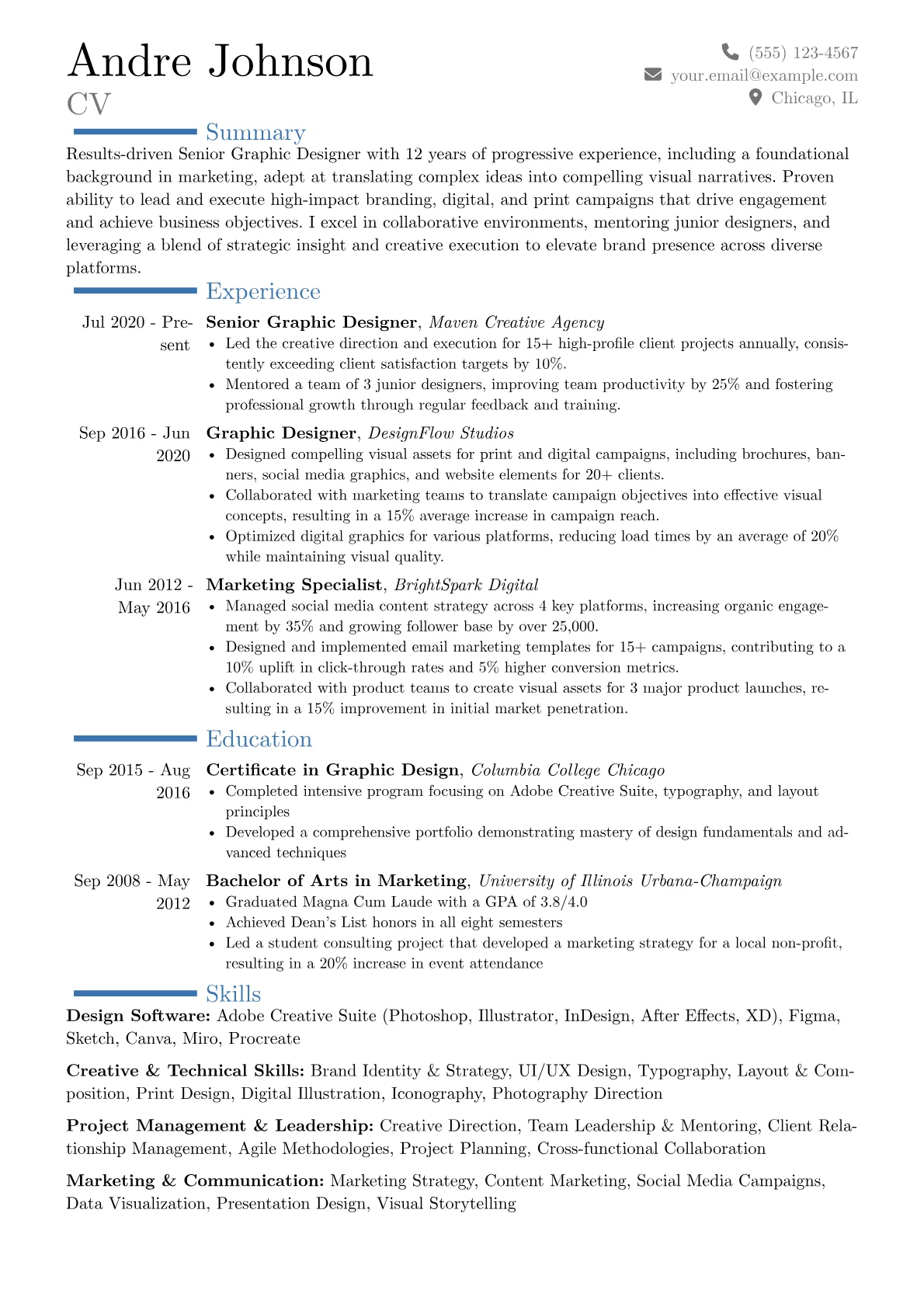 Career changer version - Page 1