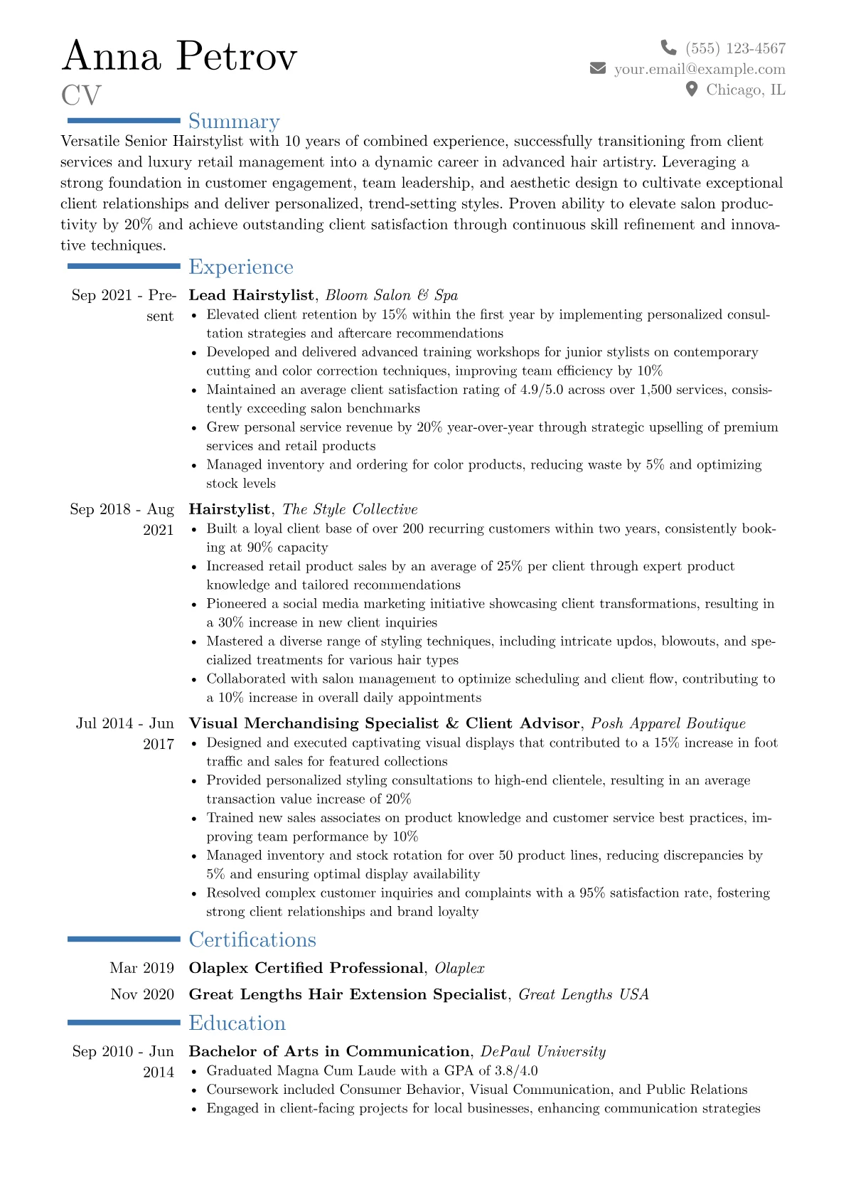 Career changer version - Page 1