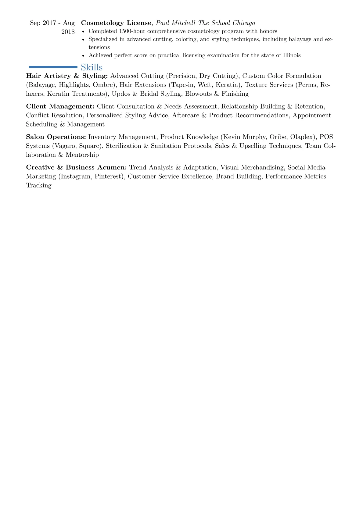 Career changer version - Page 2
