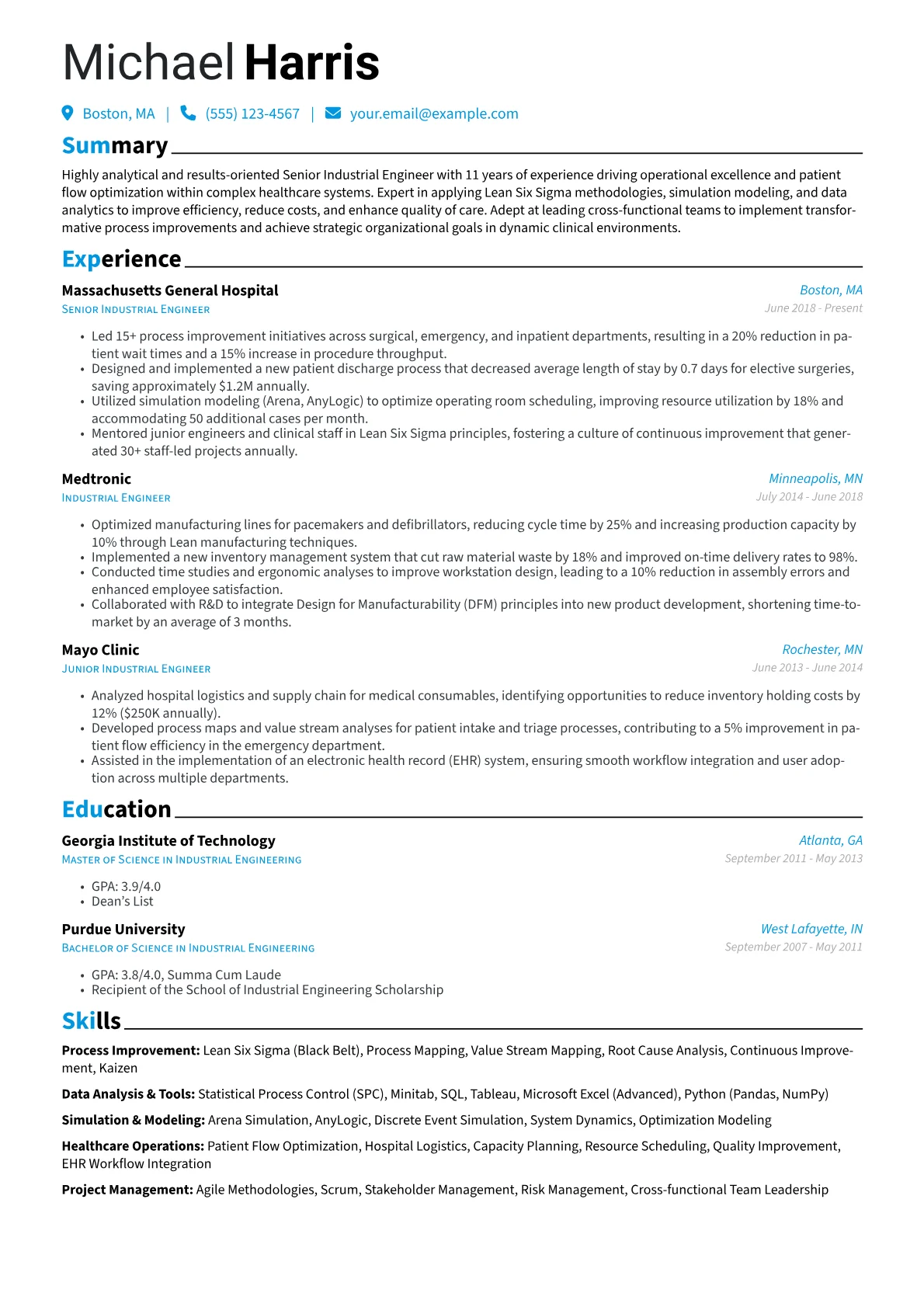 Healthcare Operations version - Page 1