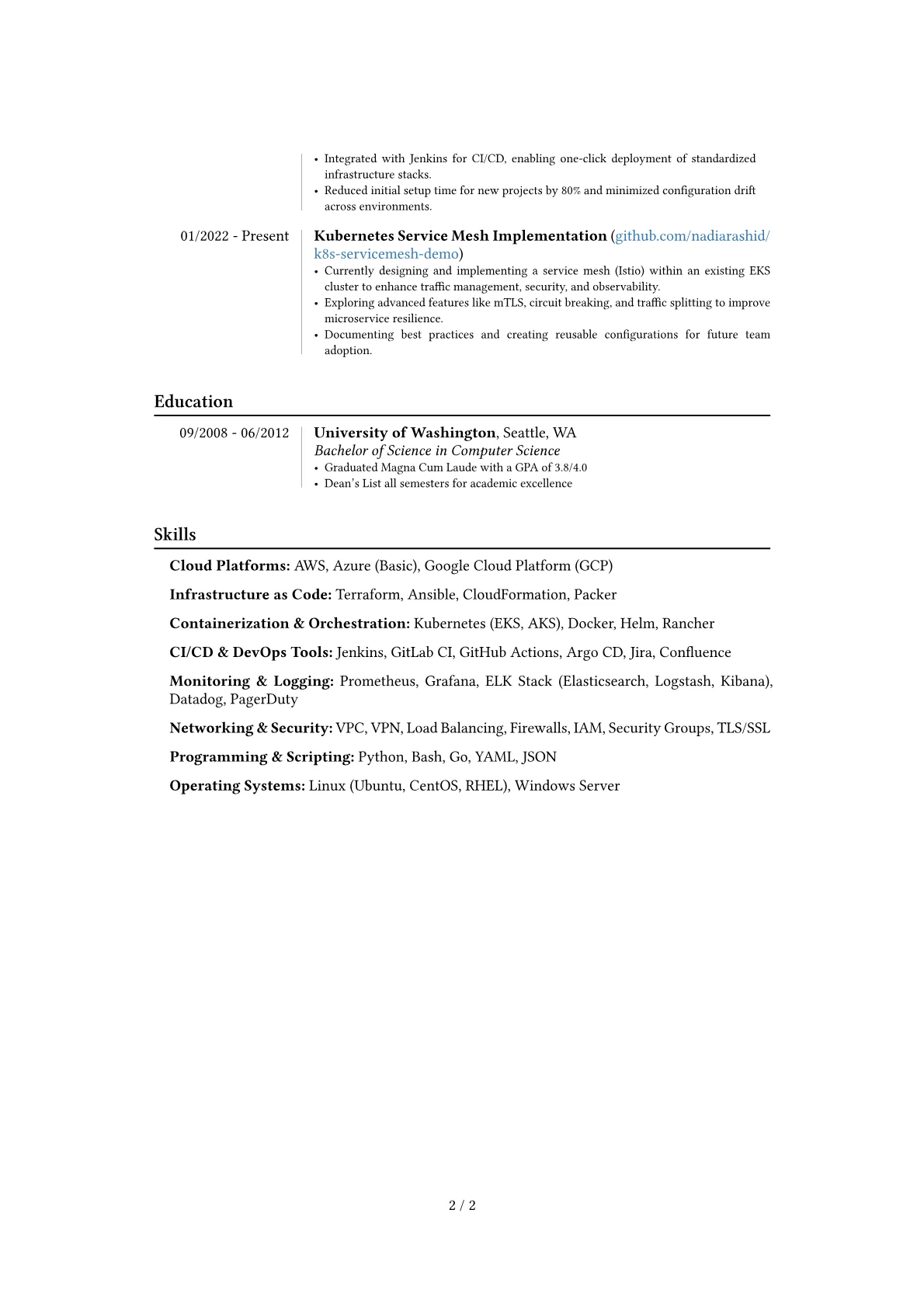 Career changer version - Page 2