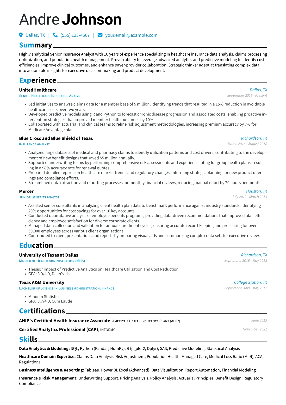 Senior Healthcare version - Page 1