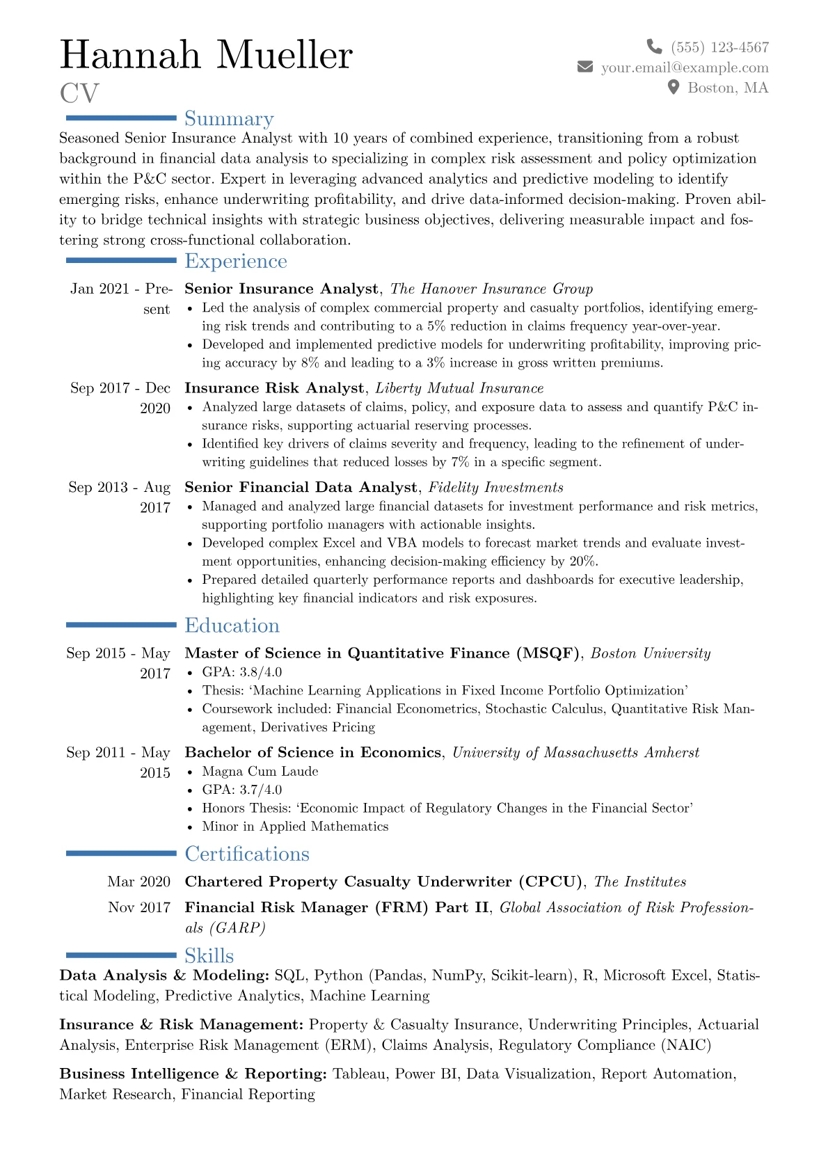 Career changer version - Page 1