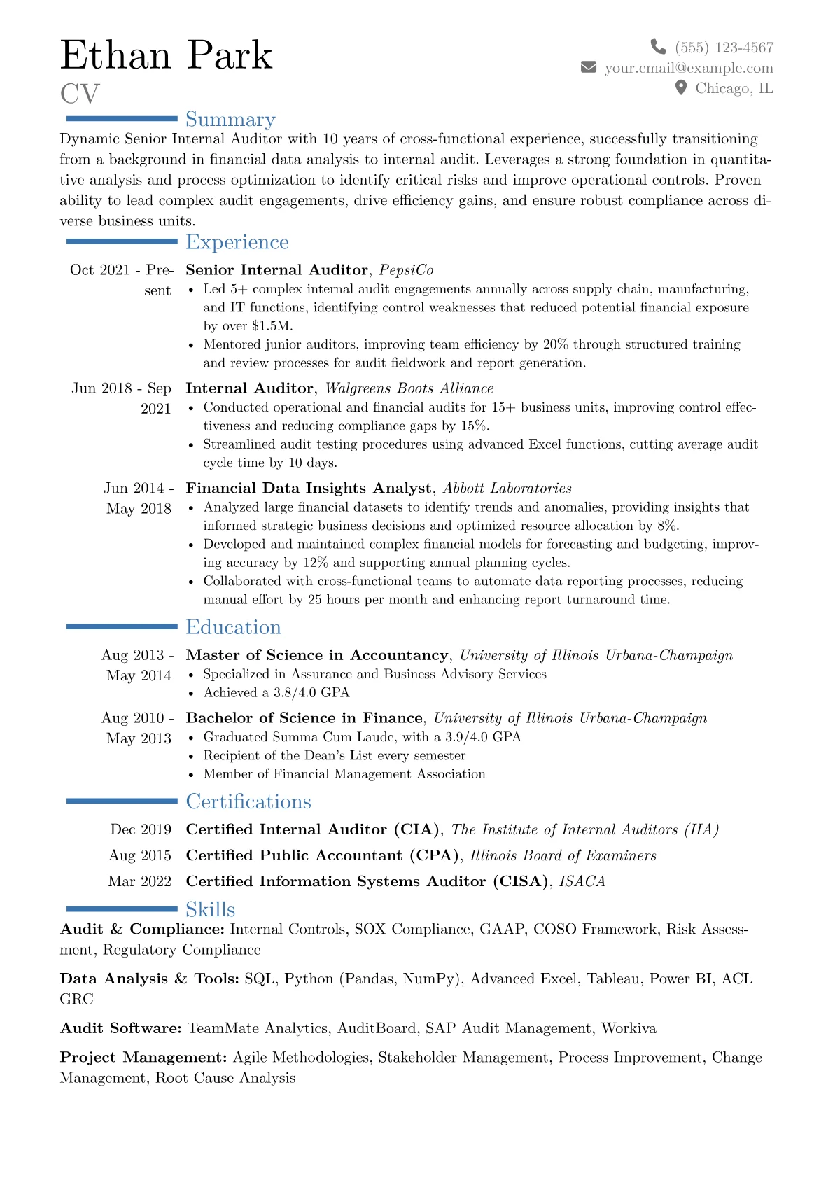 Career changer version - Page 1