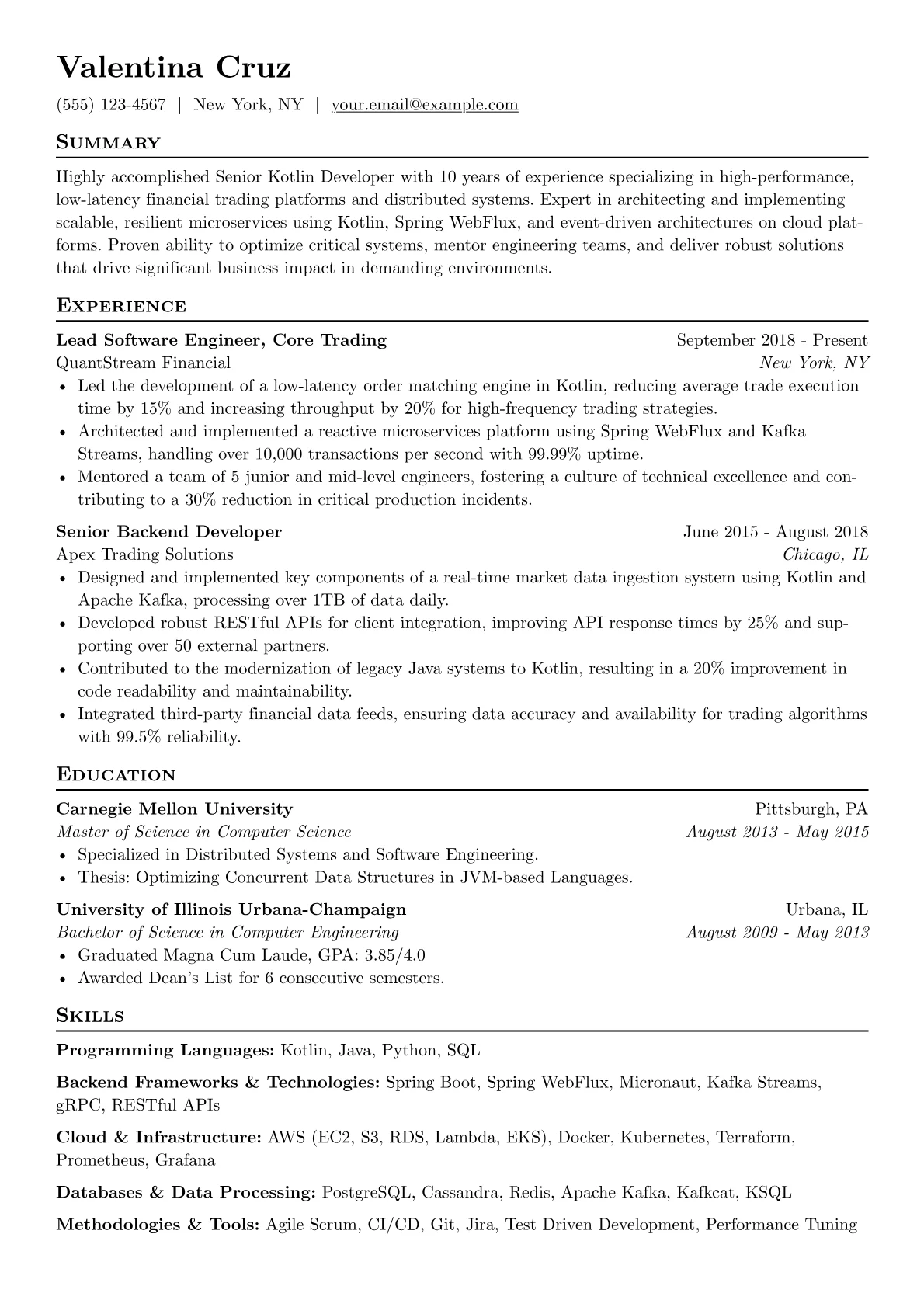 Senior Kotlin version - Page 1