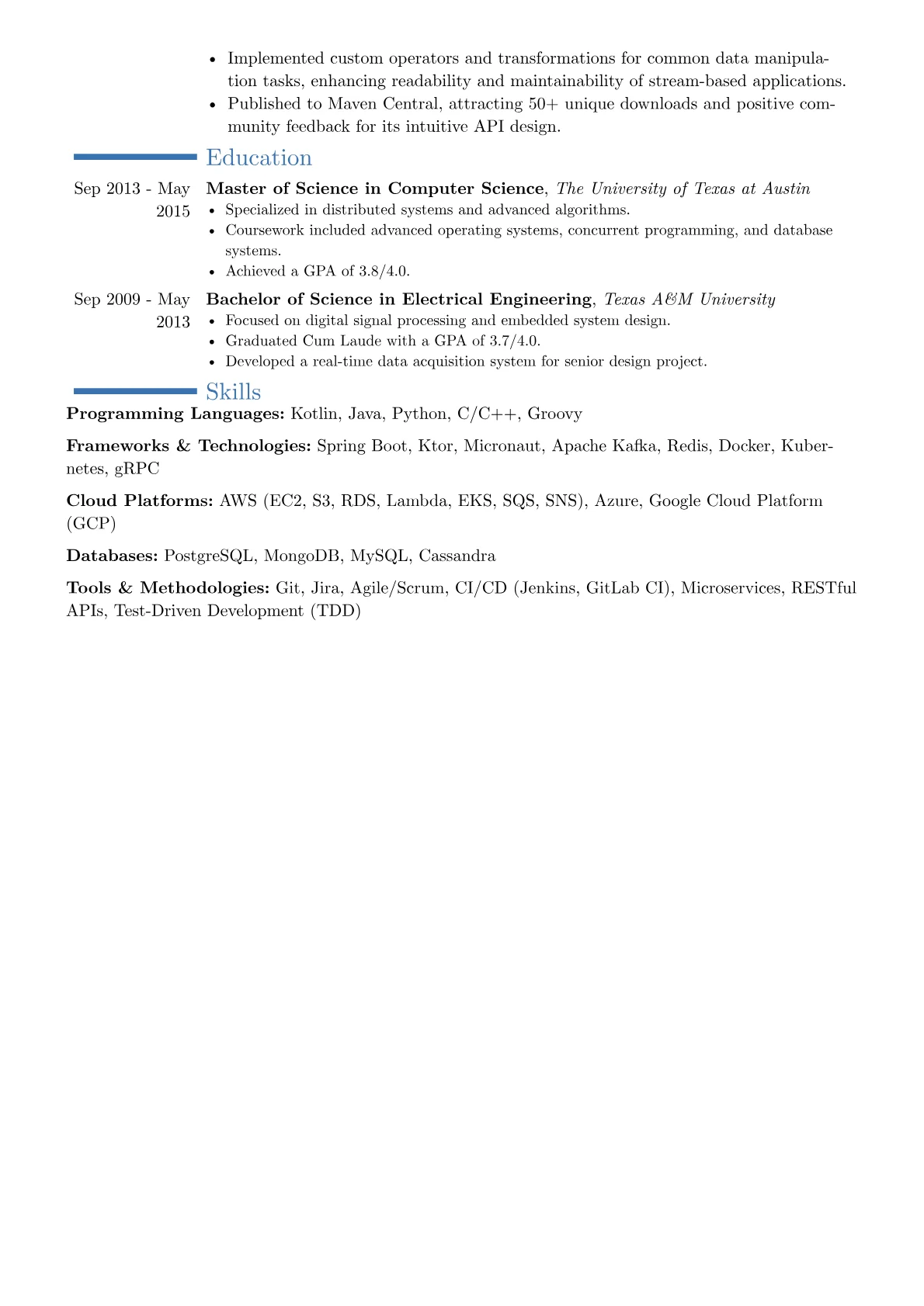 Career changer version - Page 2