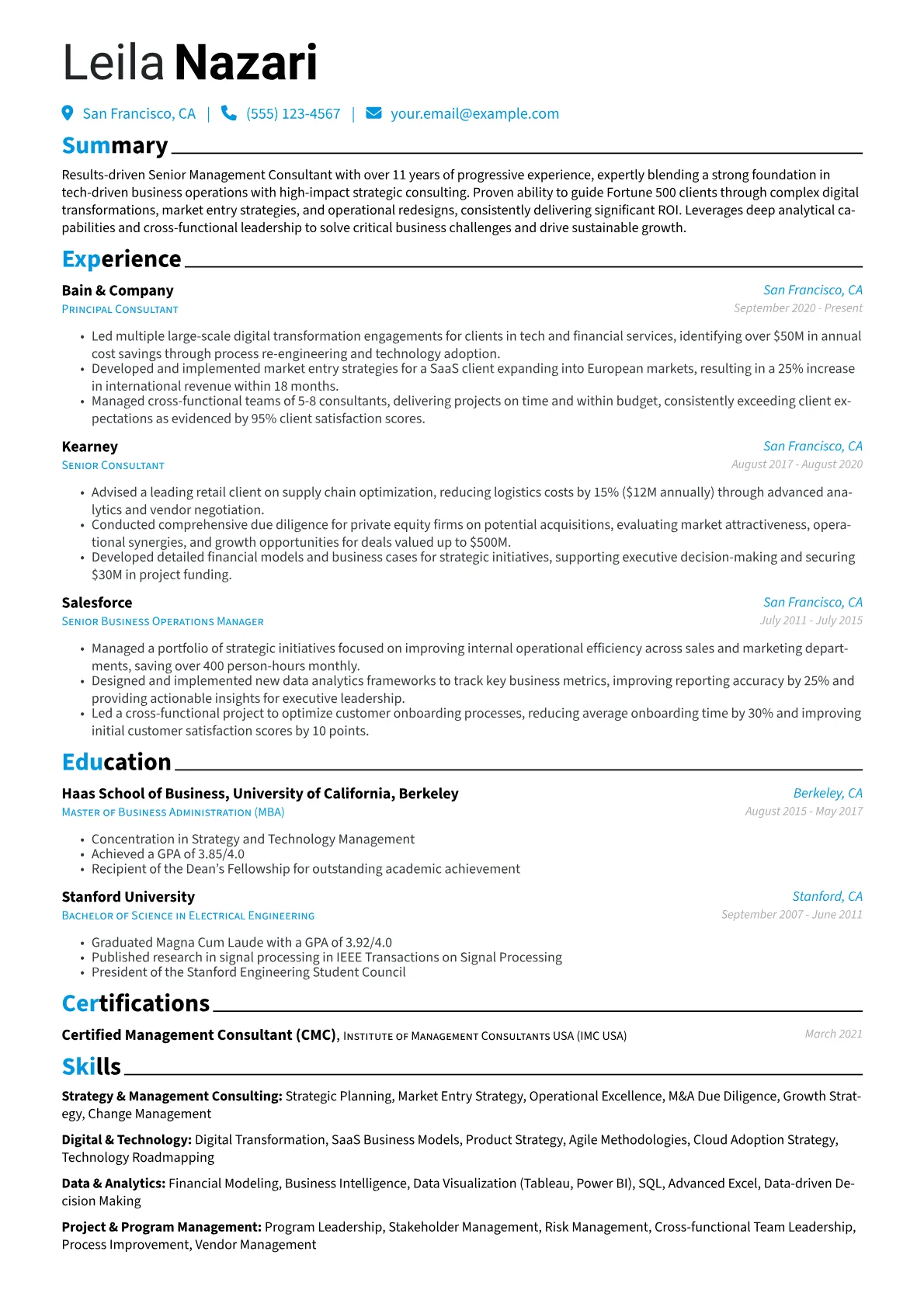 Career changer version - Page 1