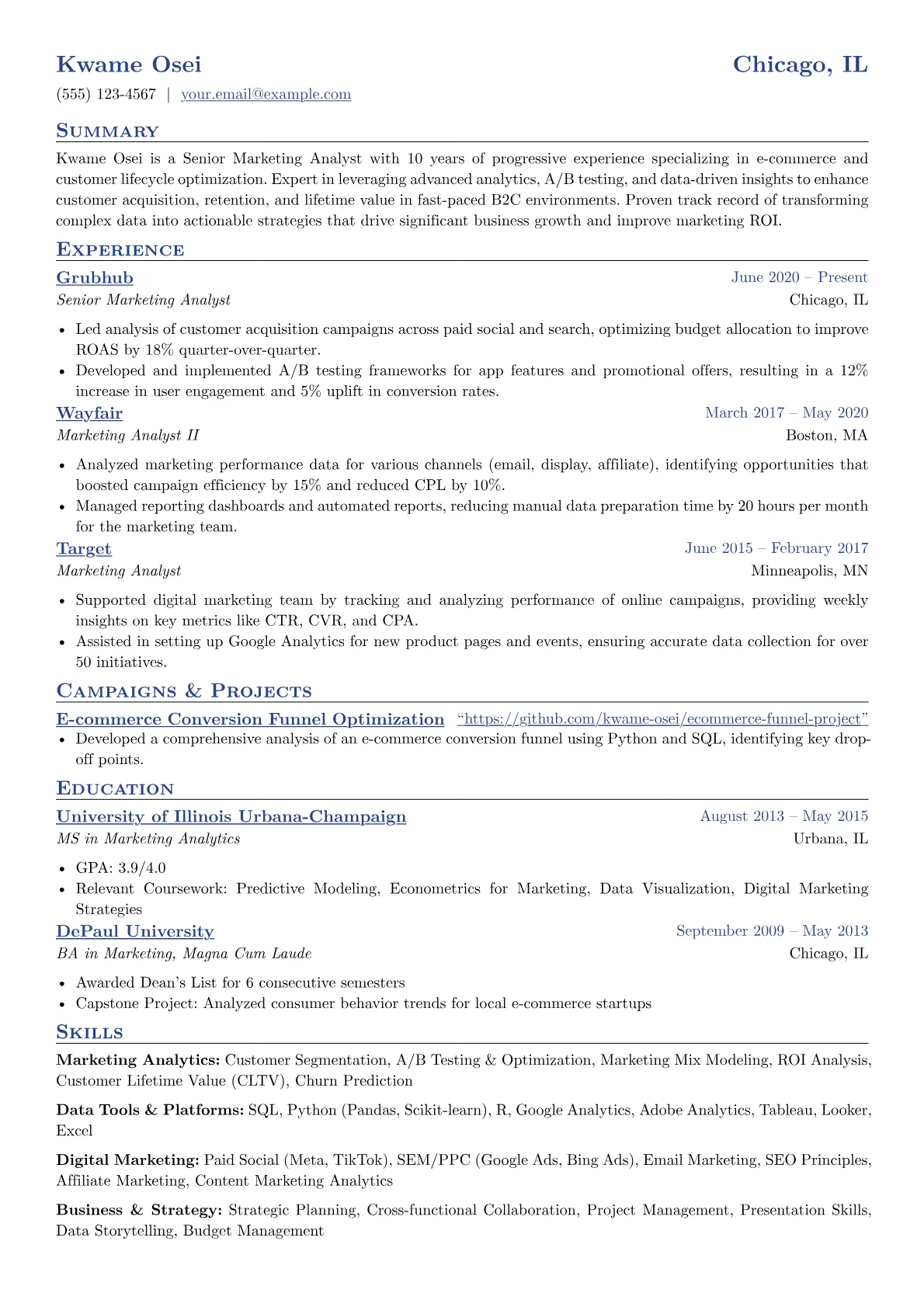 E-commerce & Customer version - Page 1
