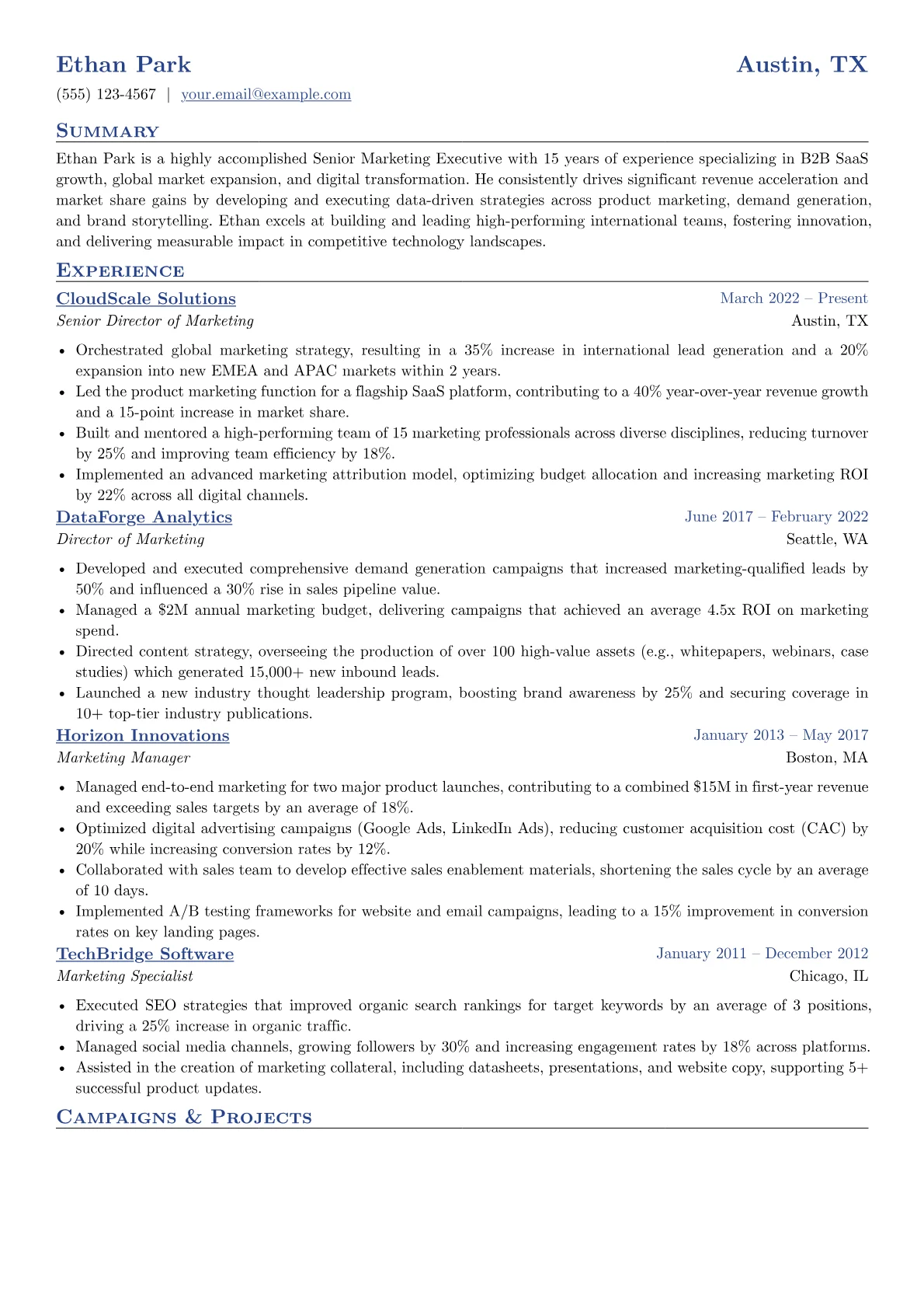 B2B SaaS & Global Growth version - Page 1