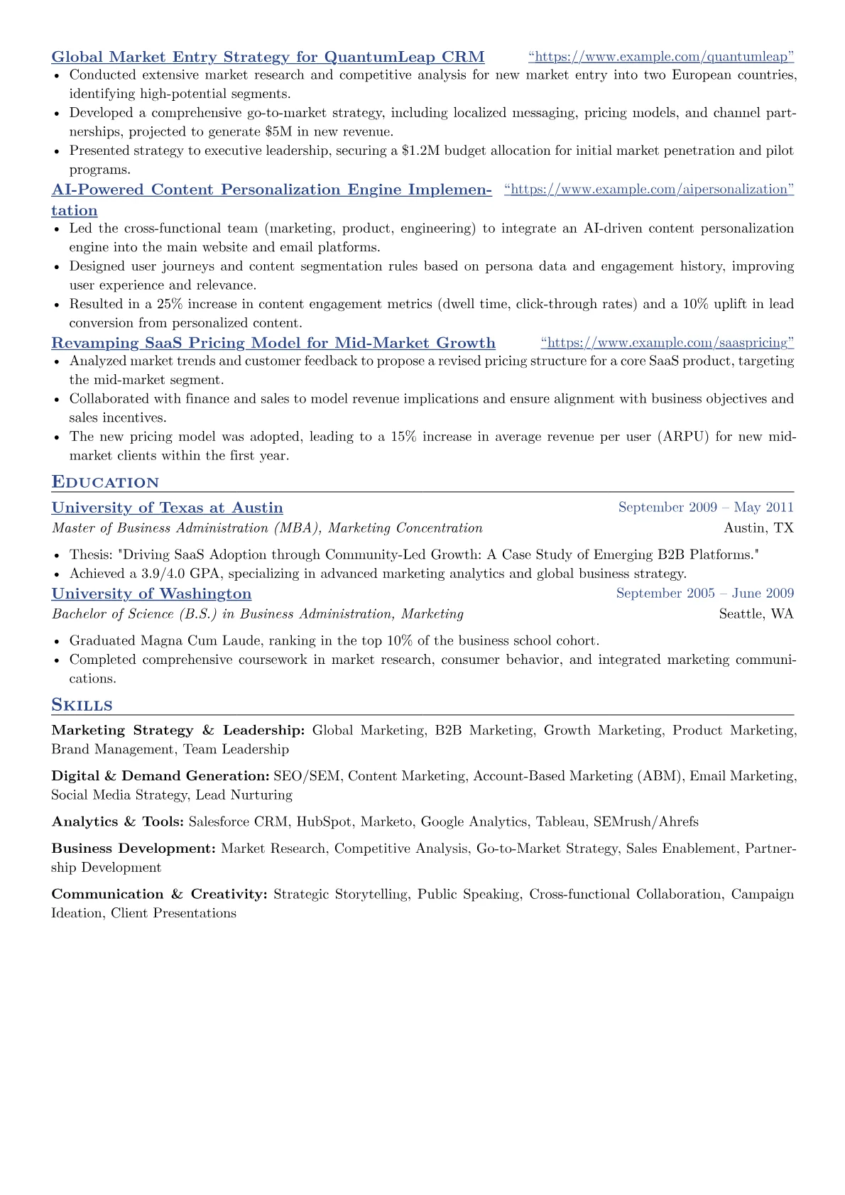 B2B SaaS & Global Growth version - Page 2