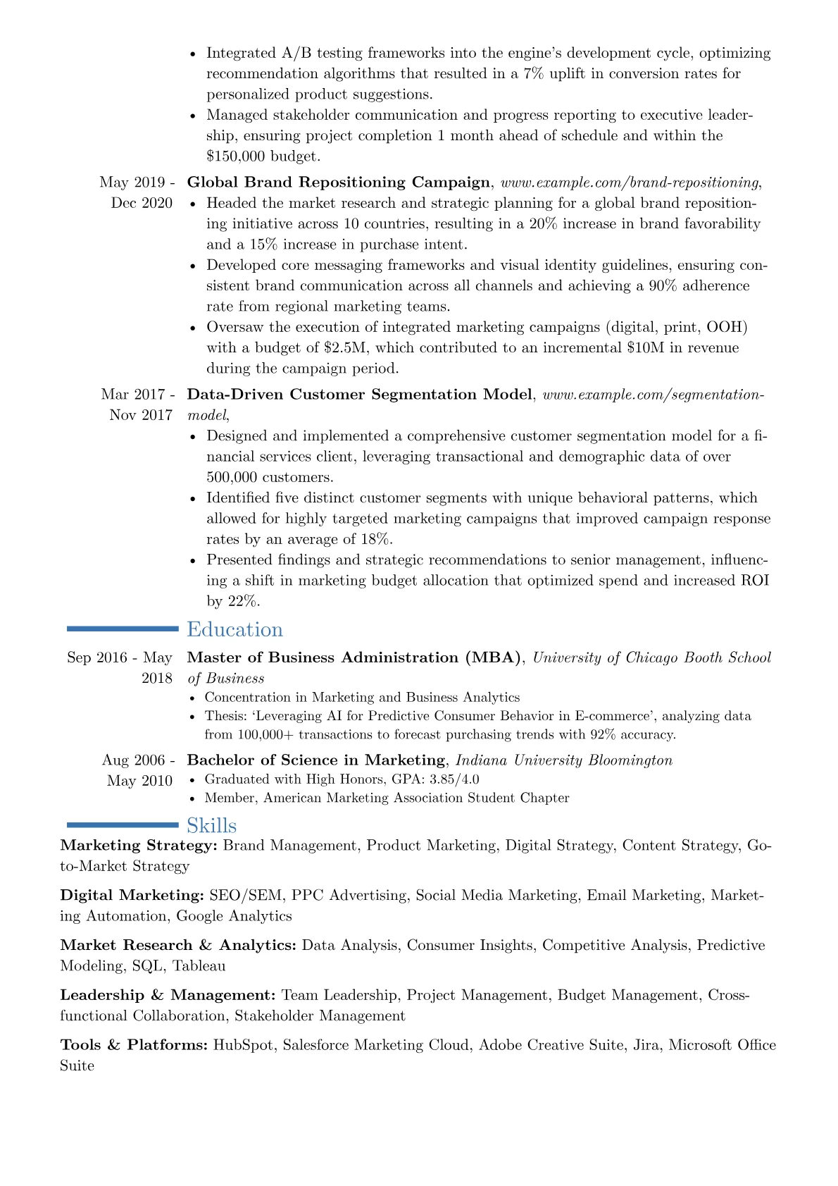 Career changer version - Page 2