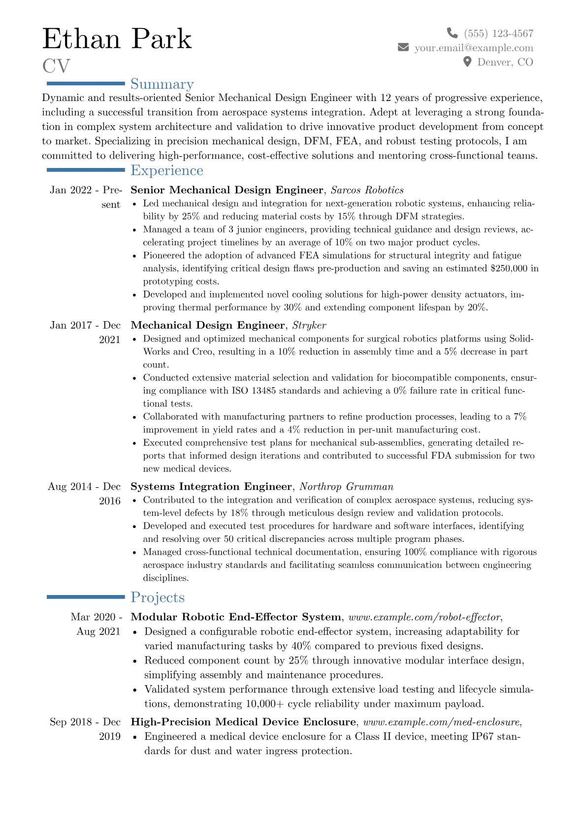 Career changer version - Page 1