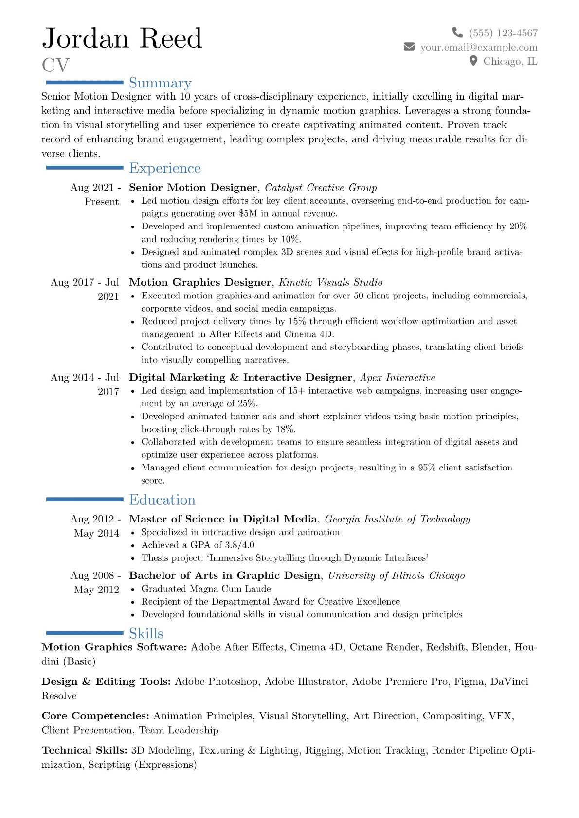 Career changer version - Page 1