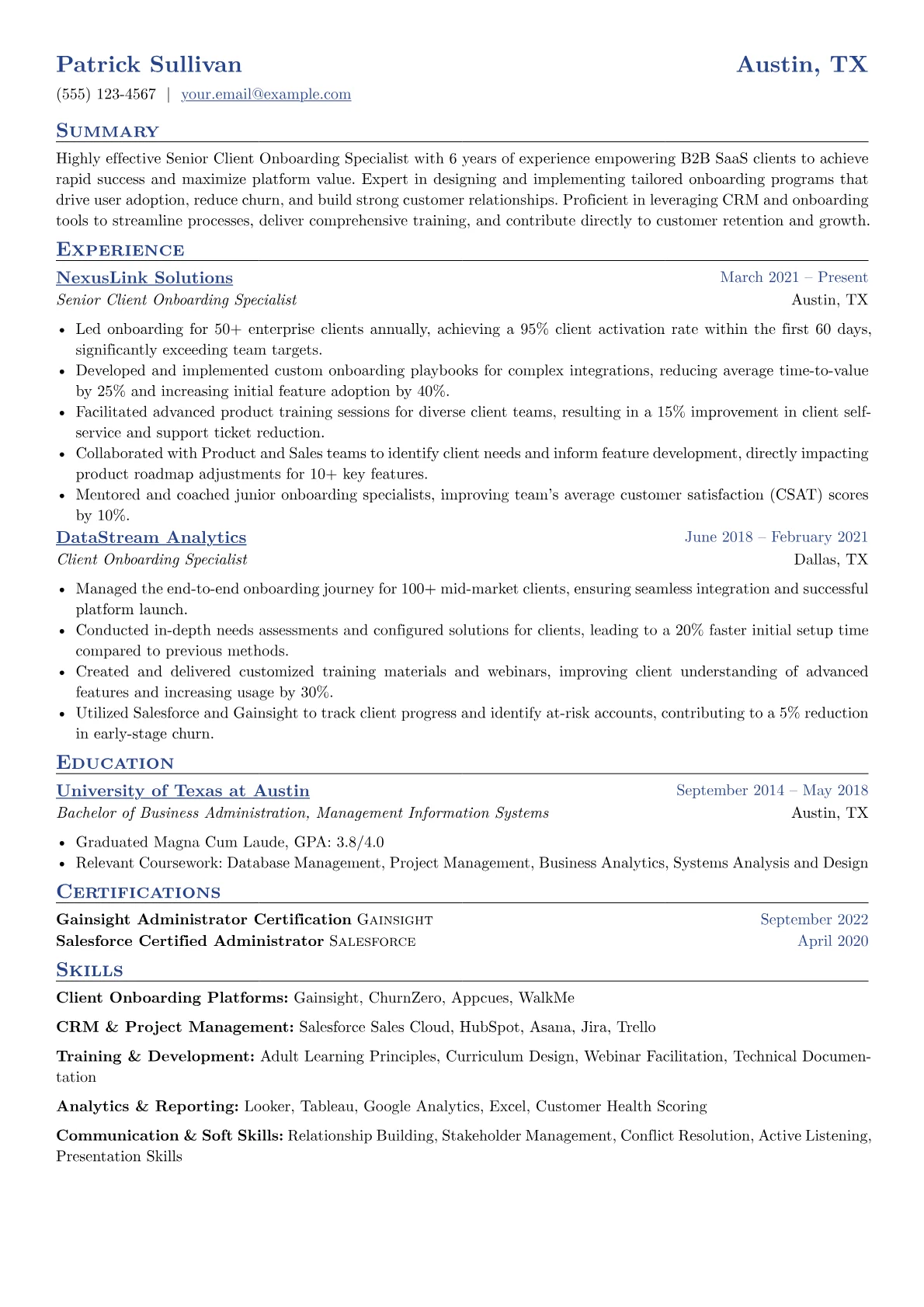 Senior Client version - Page 1