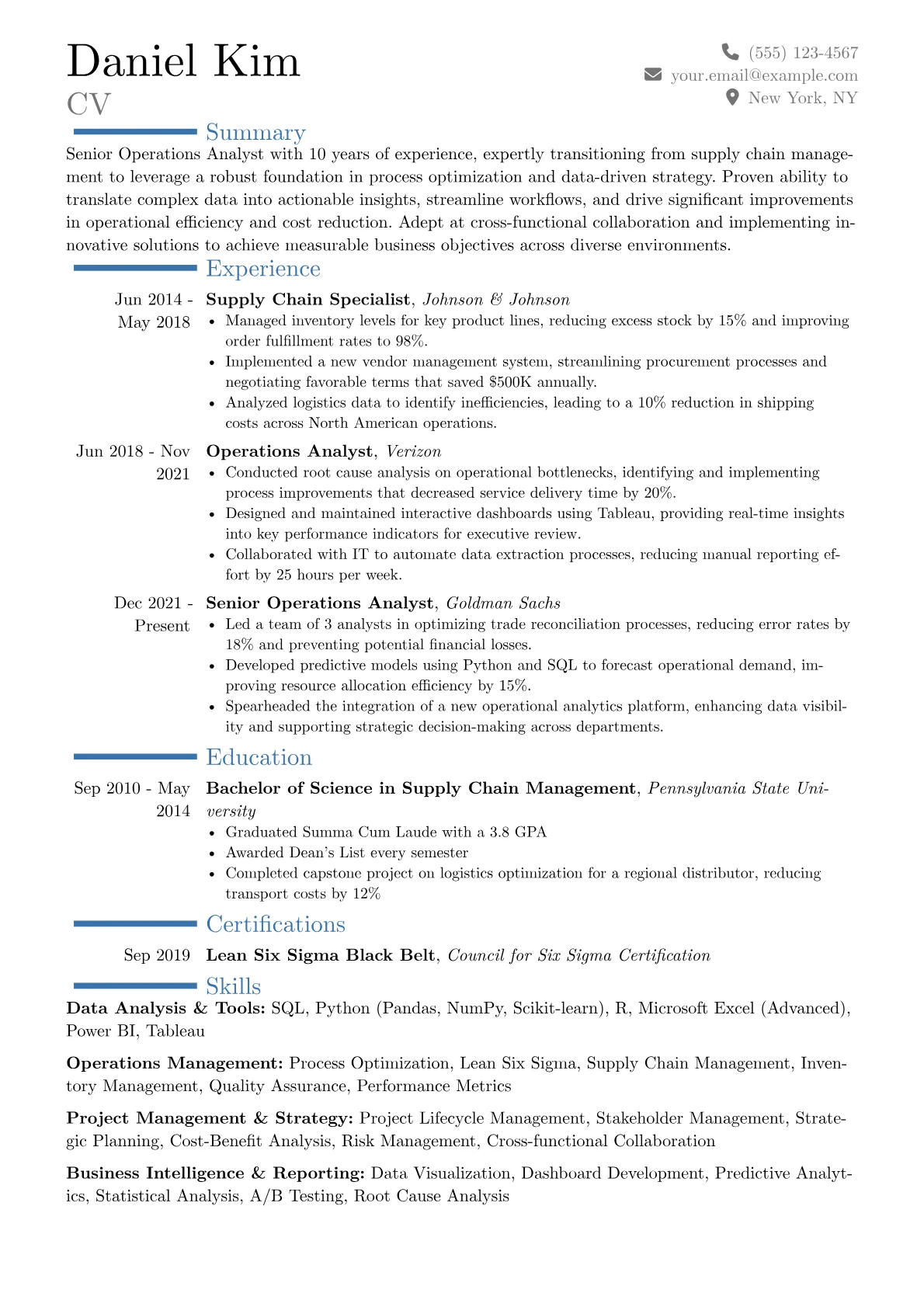 Career changer version - Page 1