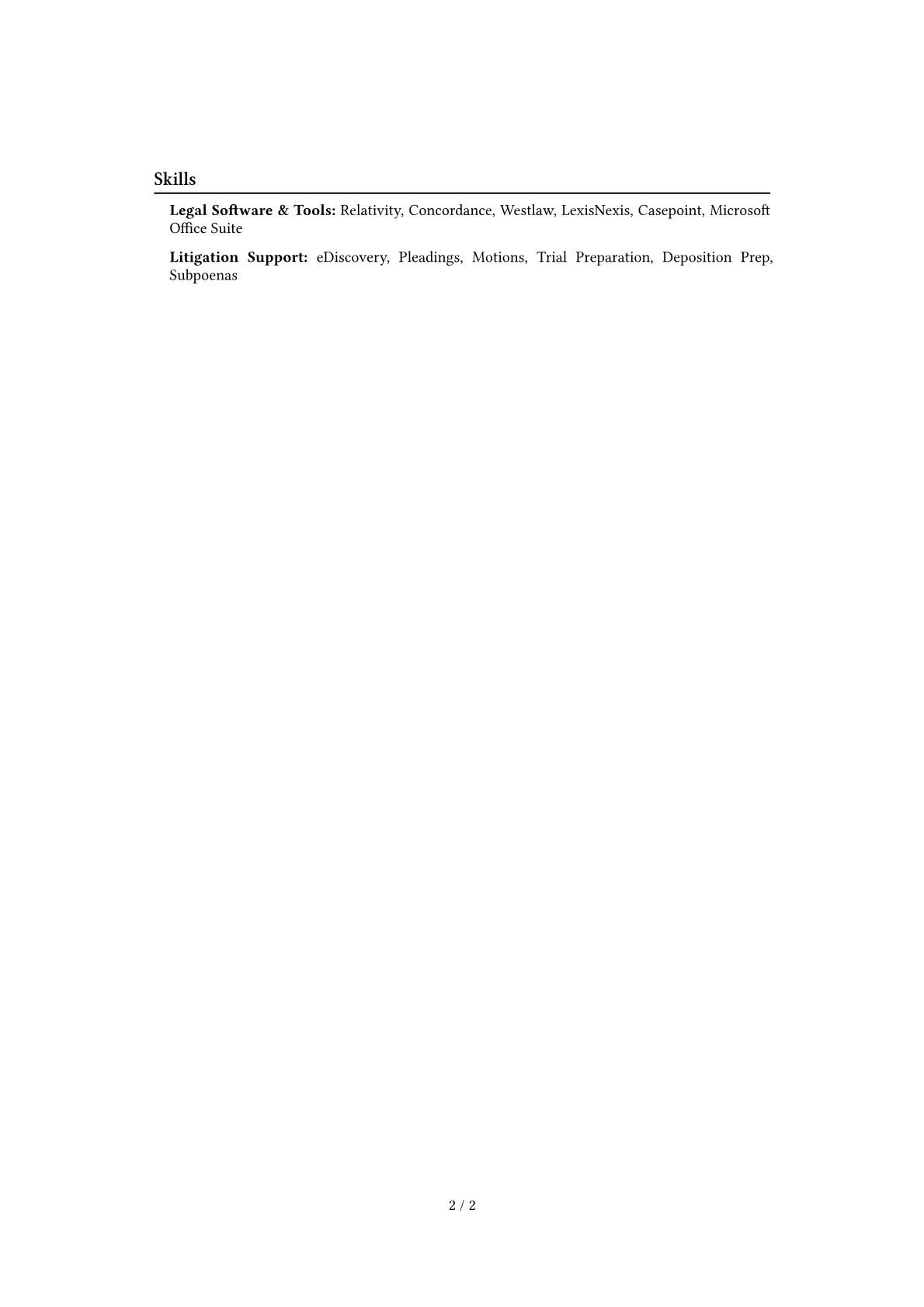 Career changer version - Page 2
