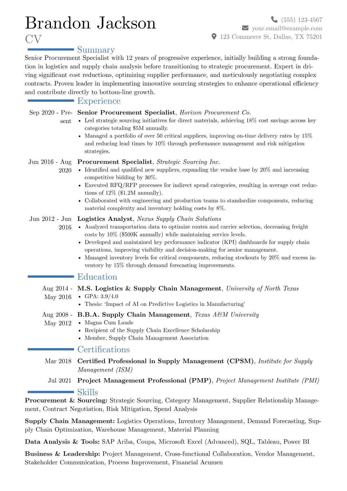 Career changer version - Page 1
