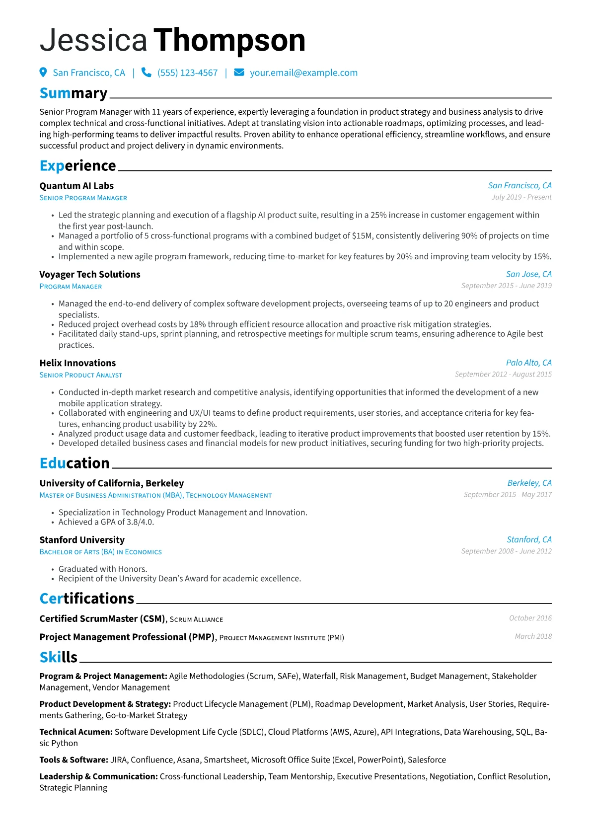 Career changer version - Page 1