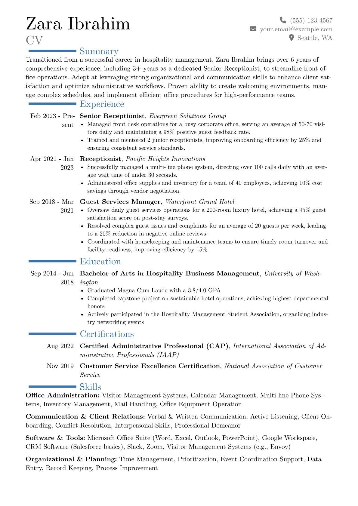 Career changer version - Page 1
