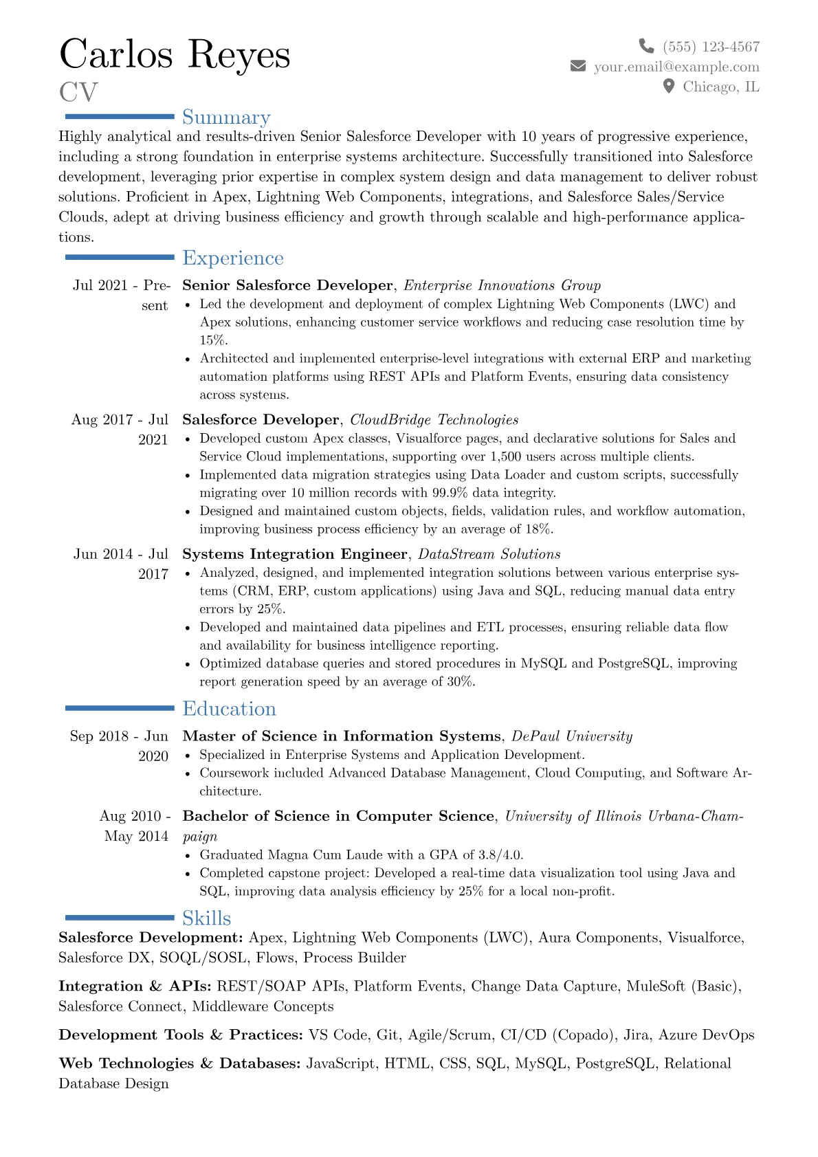 Career changer version - Page 1