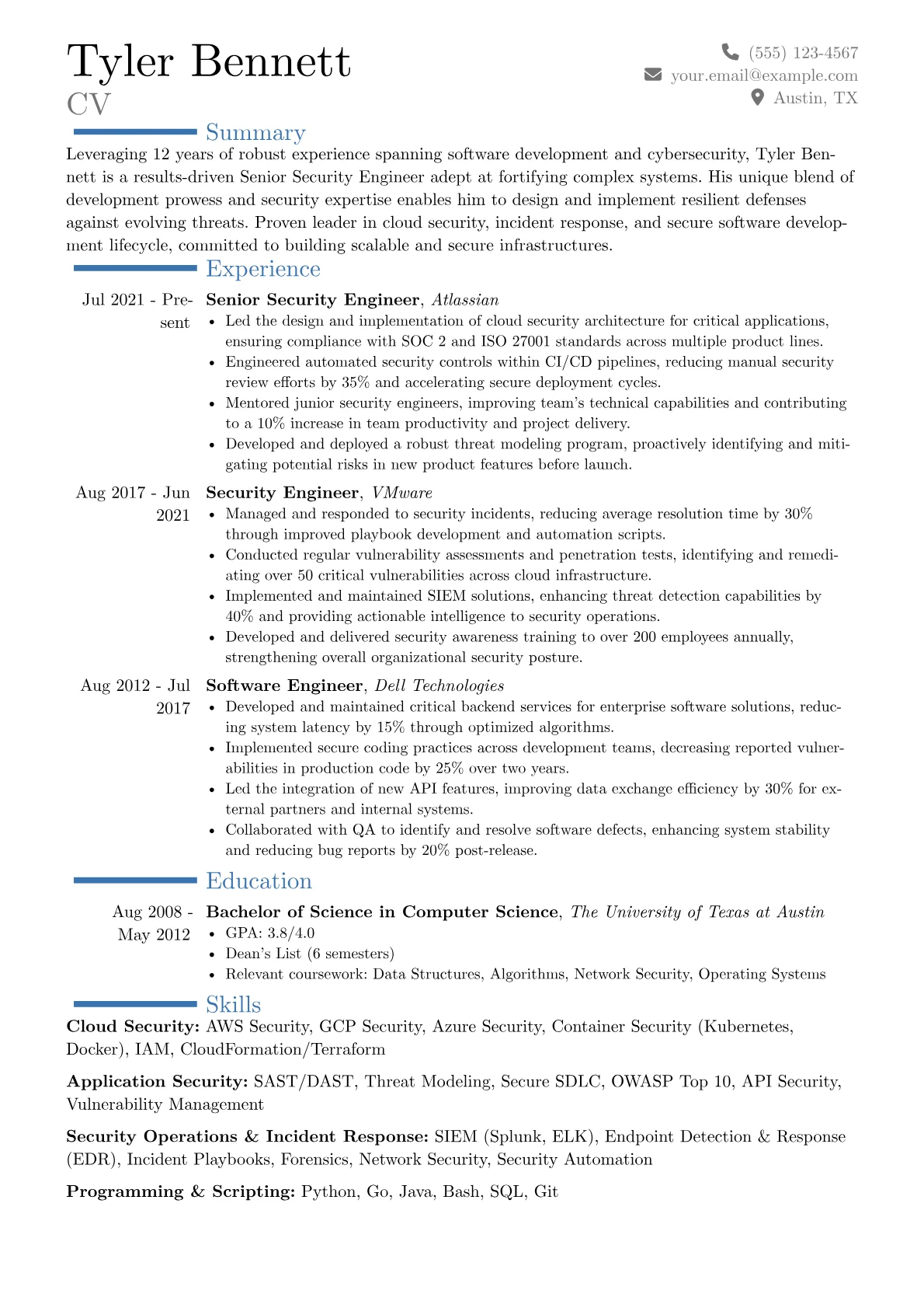 Career changer version - Page 1