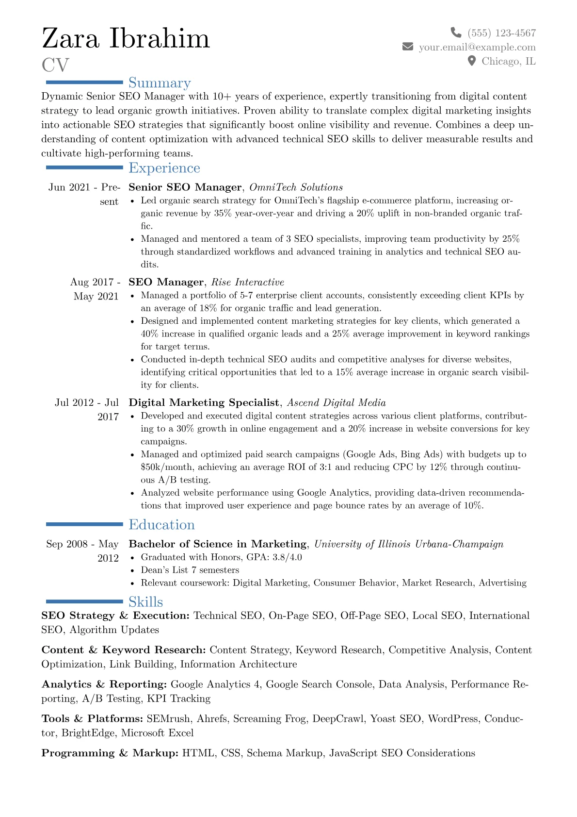 Career changer version - Page 1
