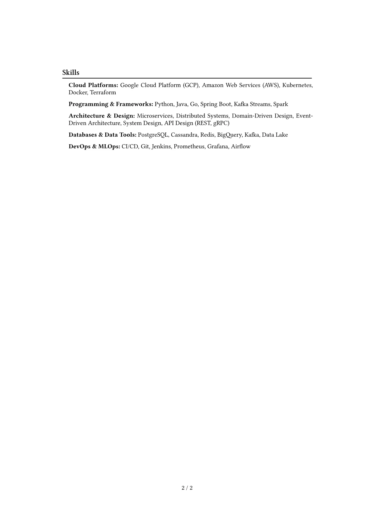 Career changer version - Page 2