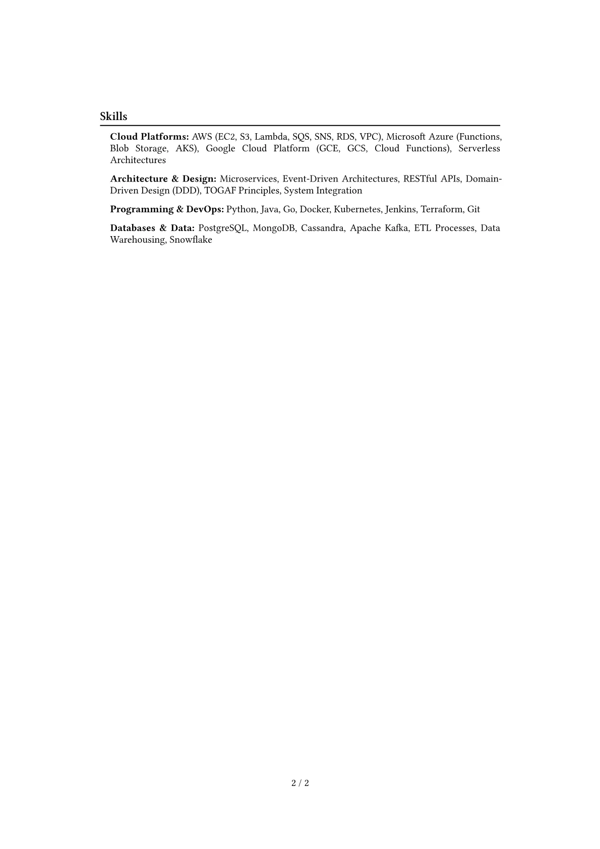 Career changer version - Page 2