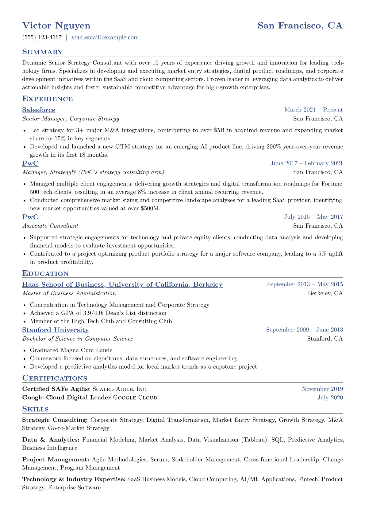Tech & Corporate version - Page 1