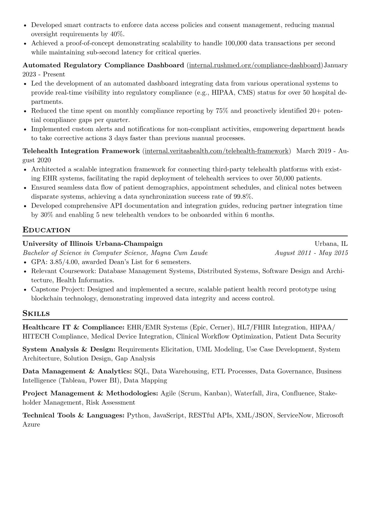 Senior System Analyst version - Page 2