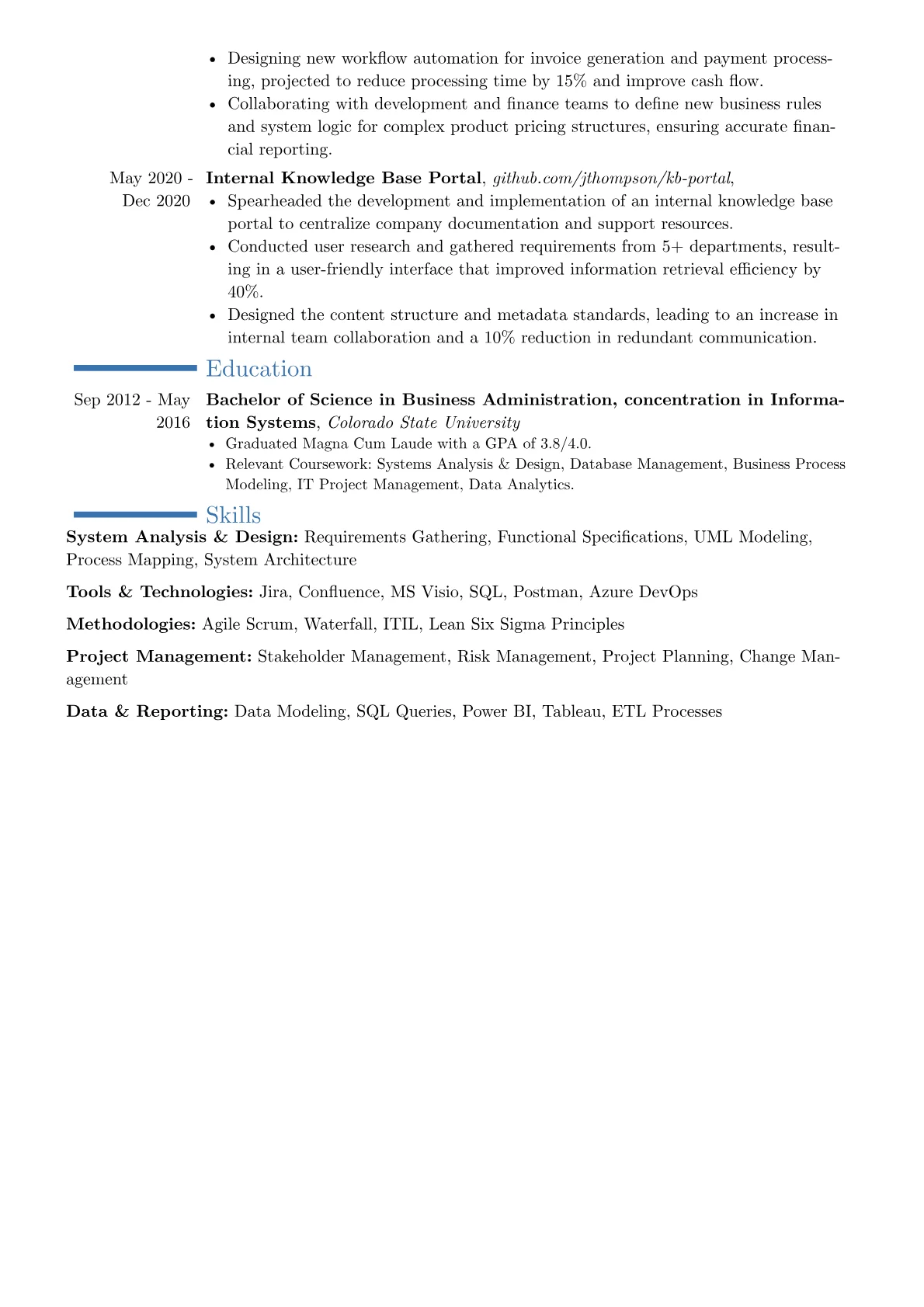 Career changer version - Page 2