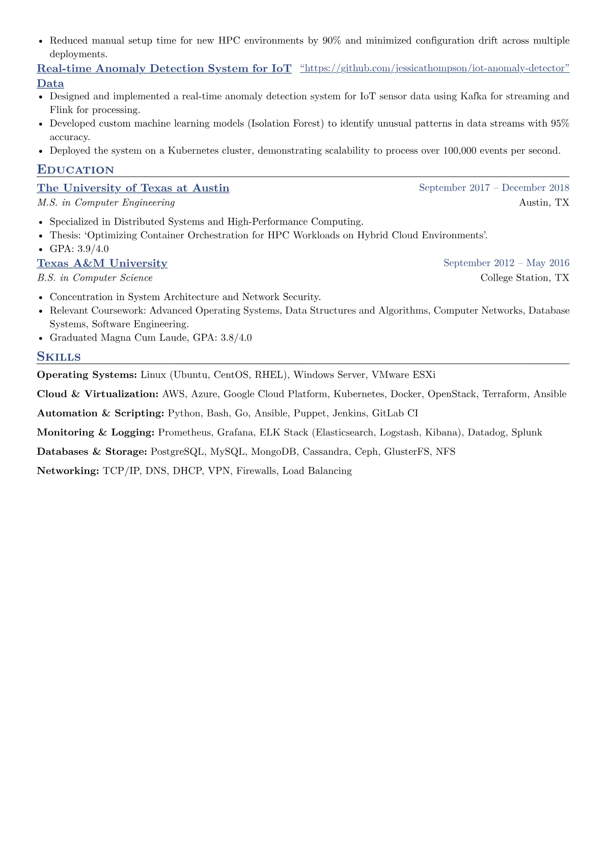HPC & Distributed Systems version - Page 2