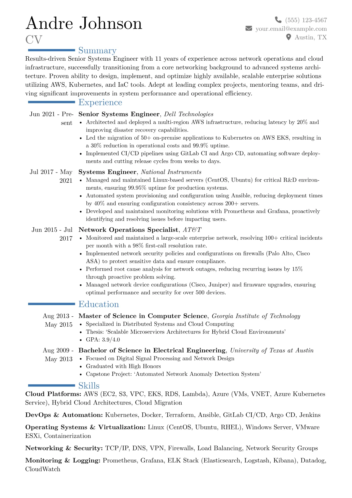 Career changer version - Page 1
