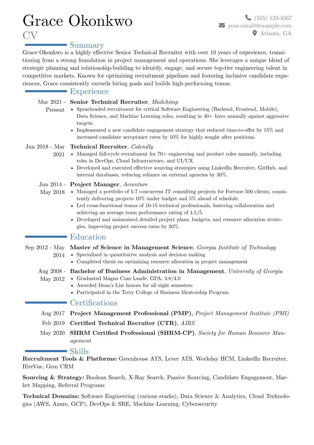 Career changer version - Page 1
