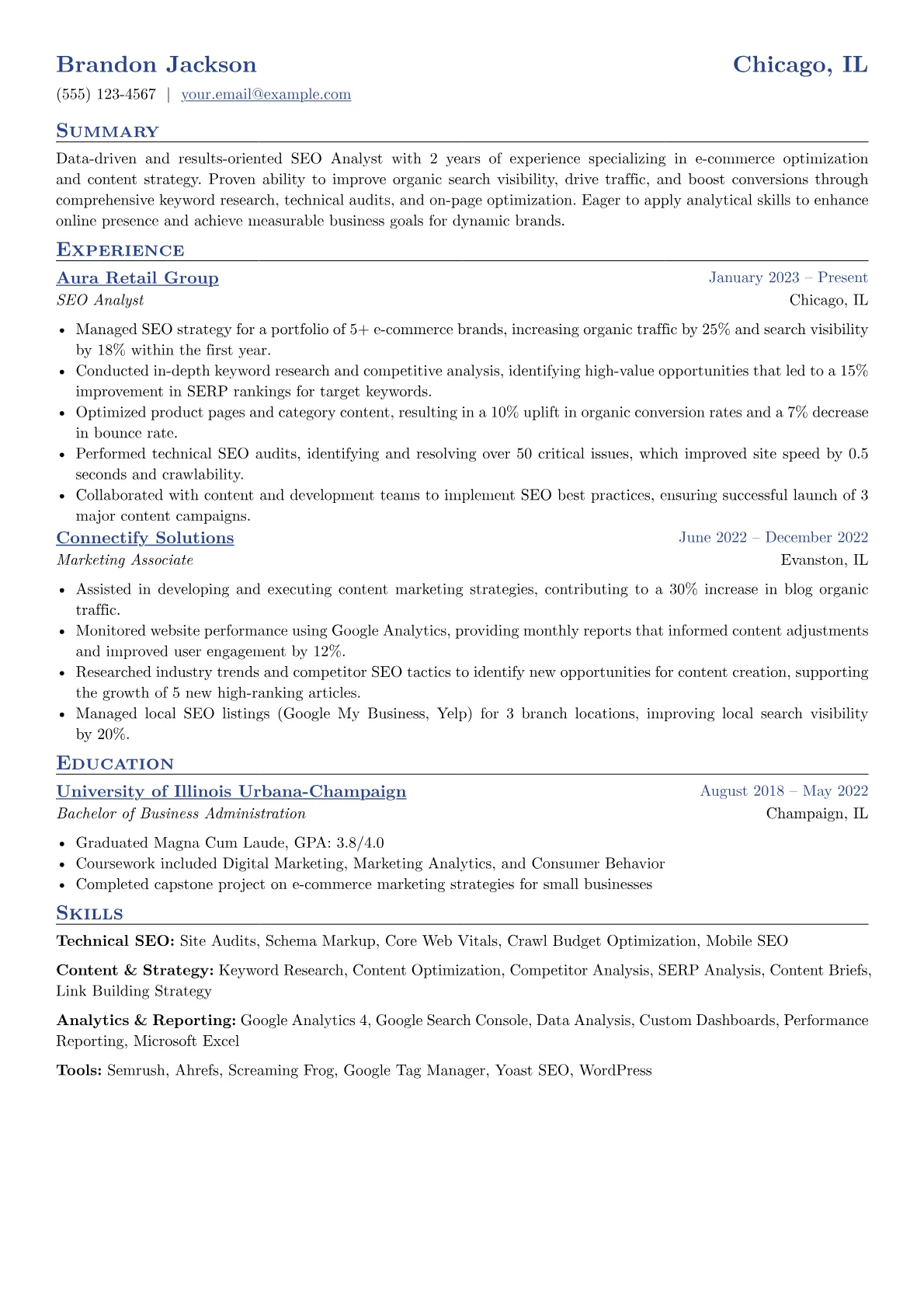 Technical SEO version - Page 1