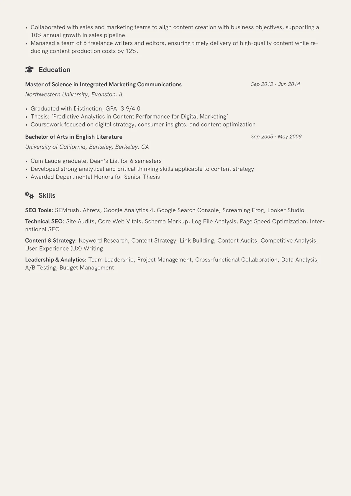 Career changer version - Page 2
