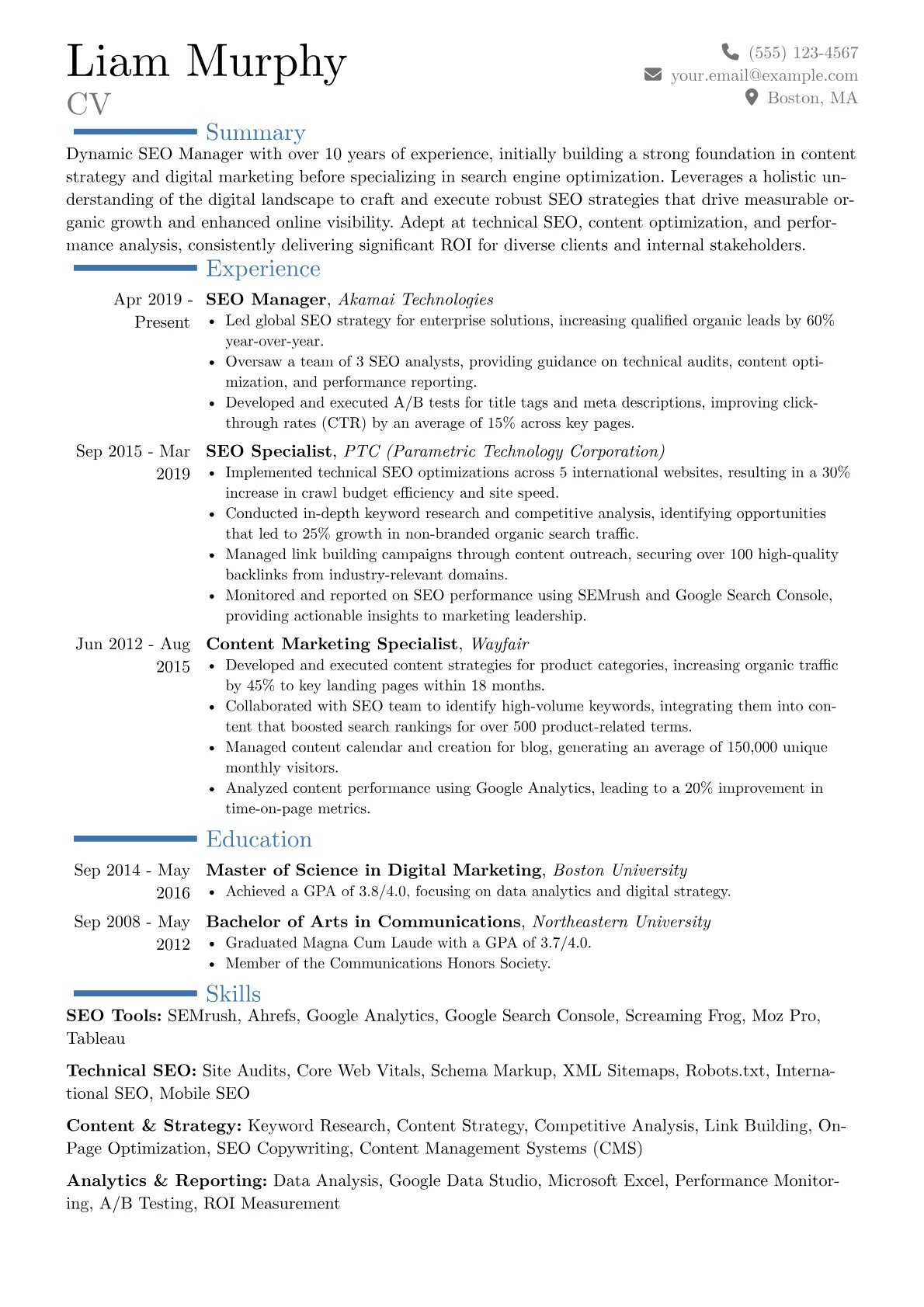 Career changer version - Page 1