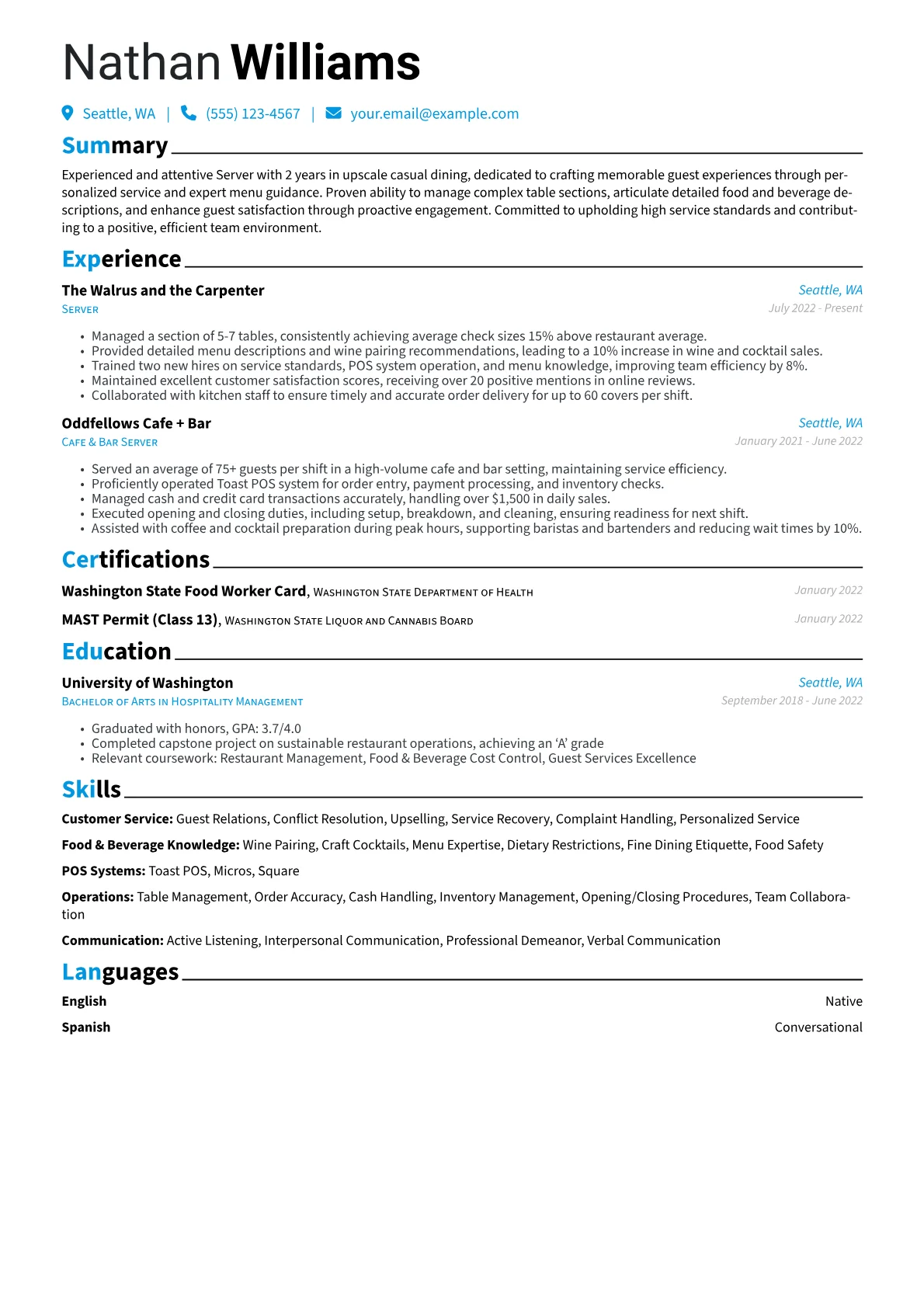 Customer Service version - Page 1