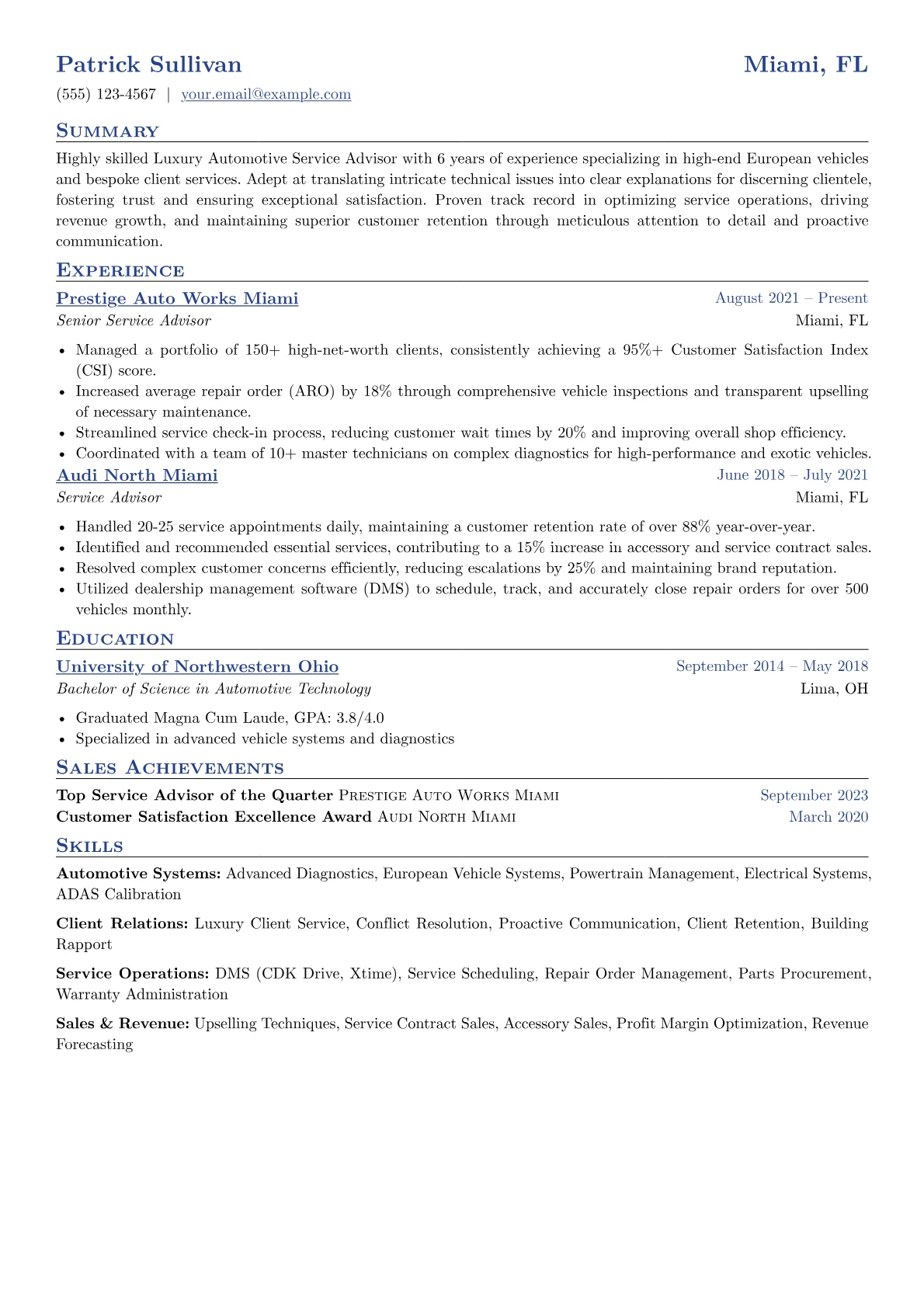 Luxury Automotive version - Page 1